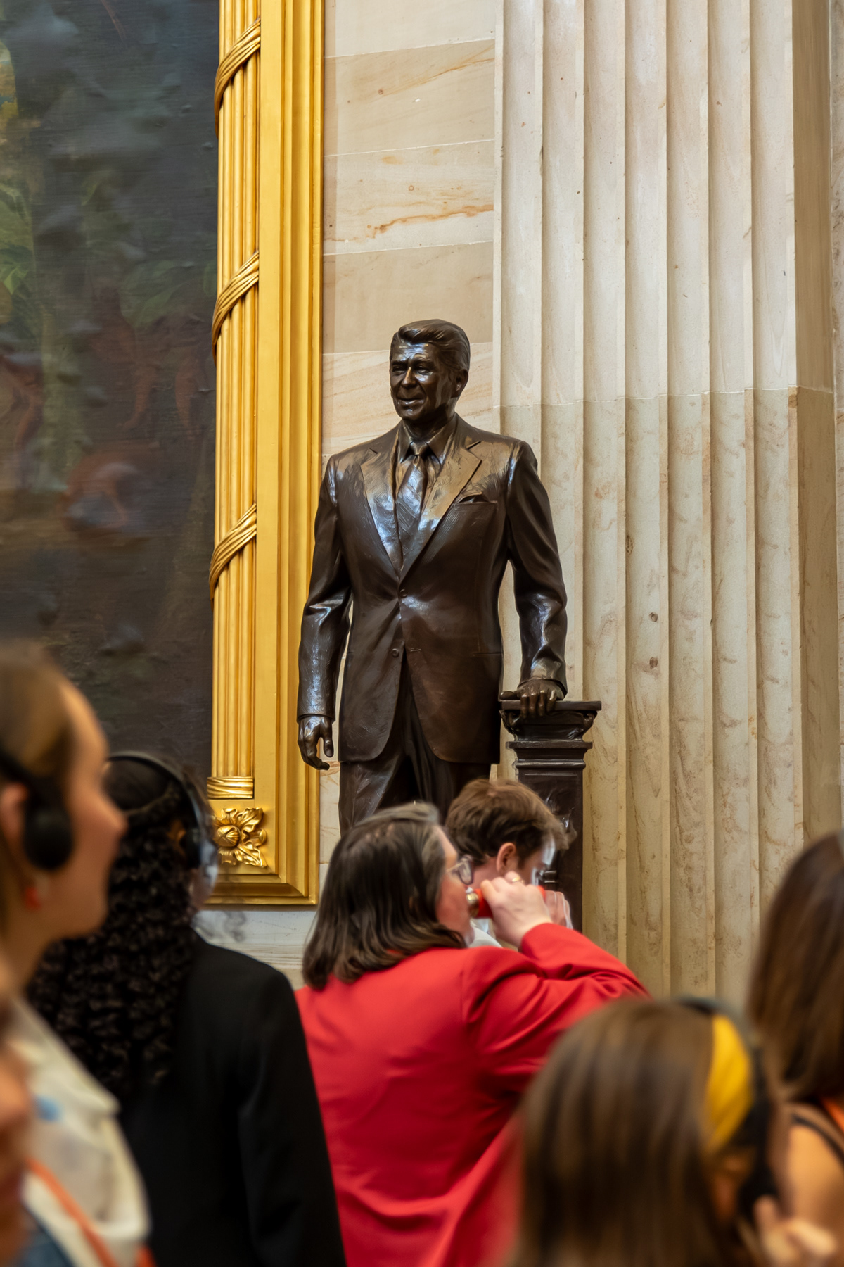 Ronald Regan Statue in US Capitol