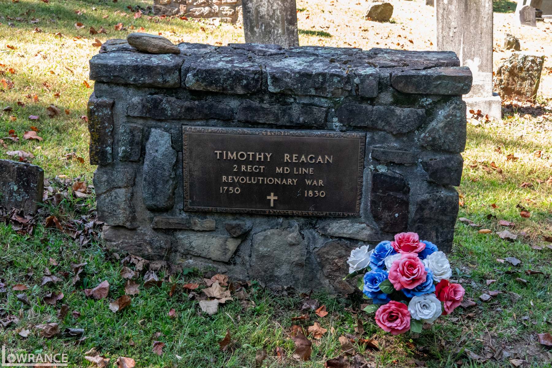 Grave of Becky's 5th Great Grandfather
