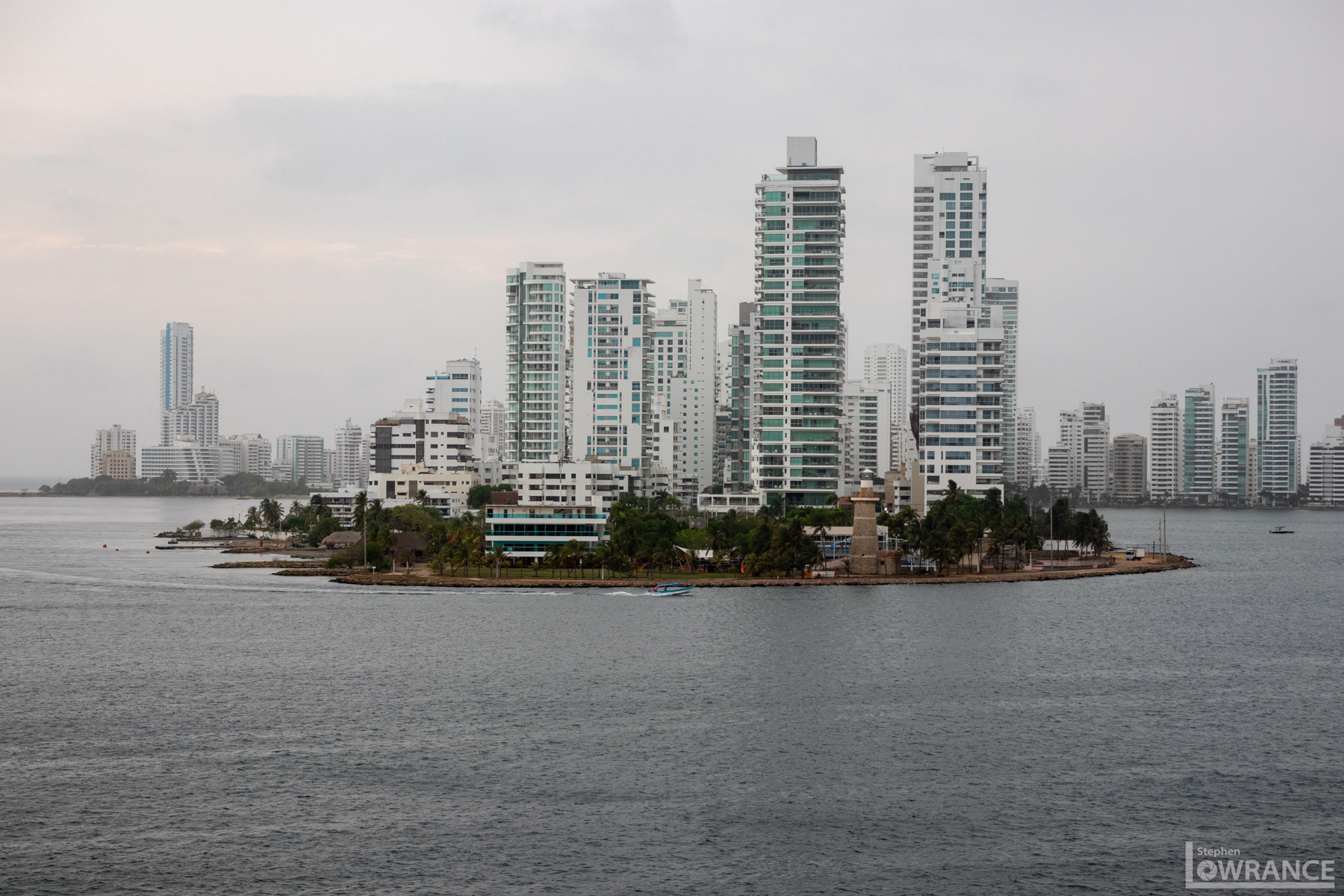 Cartagena Columbia Skyline