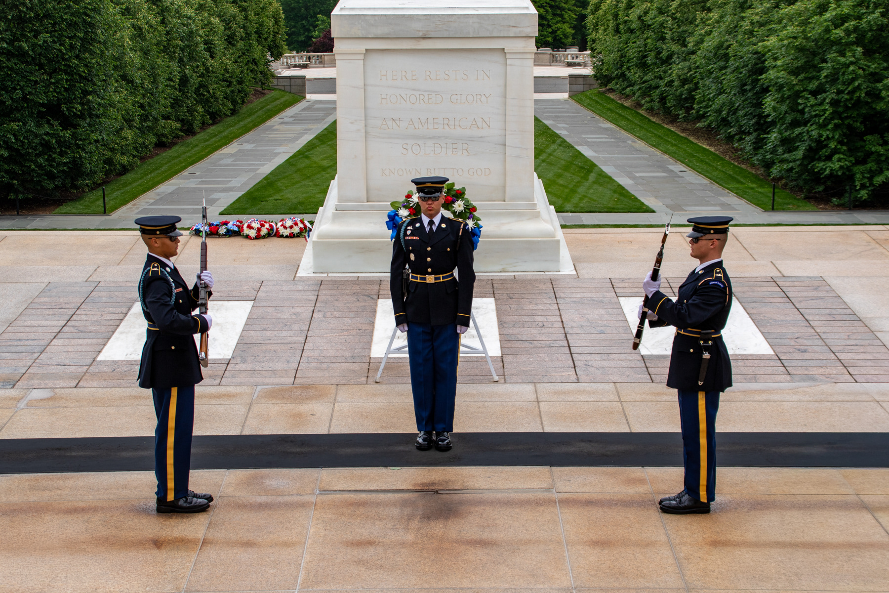 Changing of the Guard at the Tomb of the Unknowns
