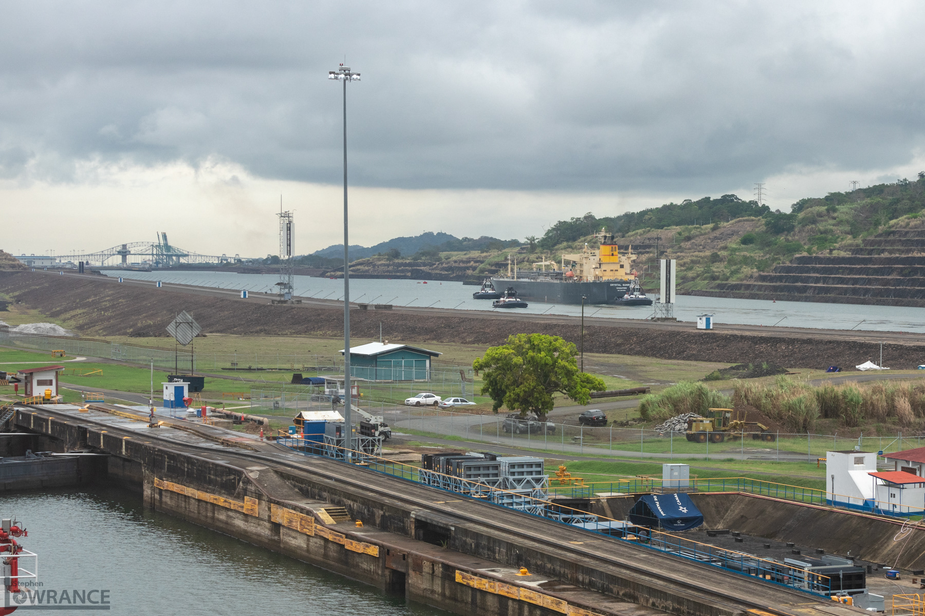 Freighter in New Canal