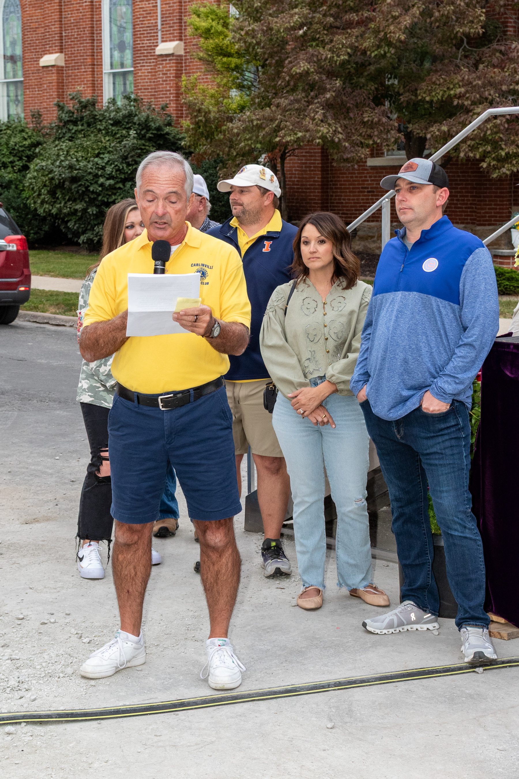 Coatney Stage Dedication