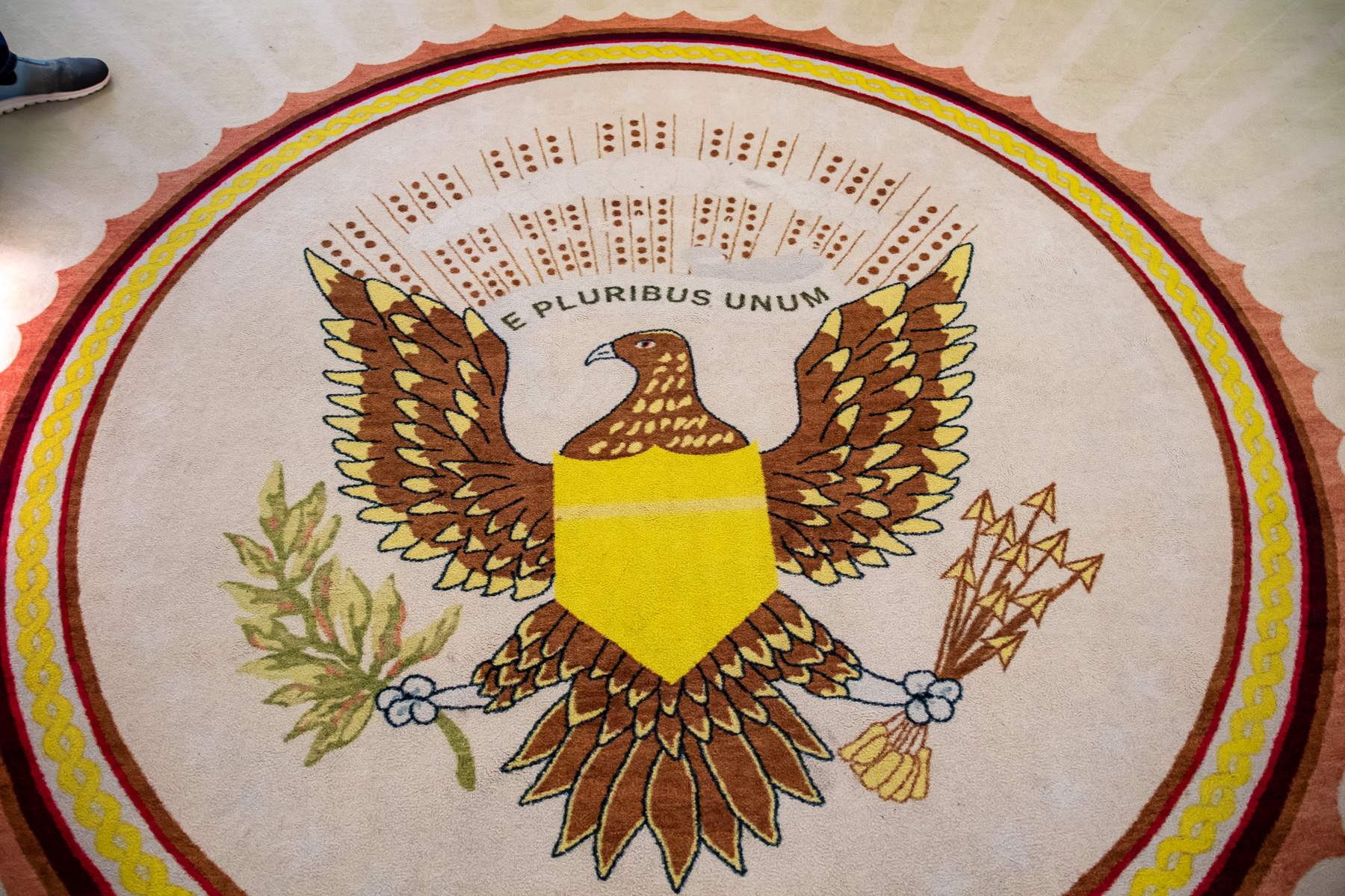 The Peoples House Oval Office Carpet