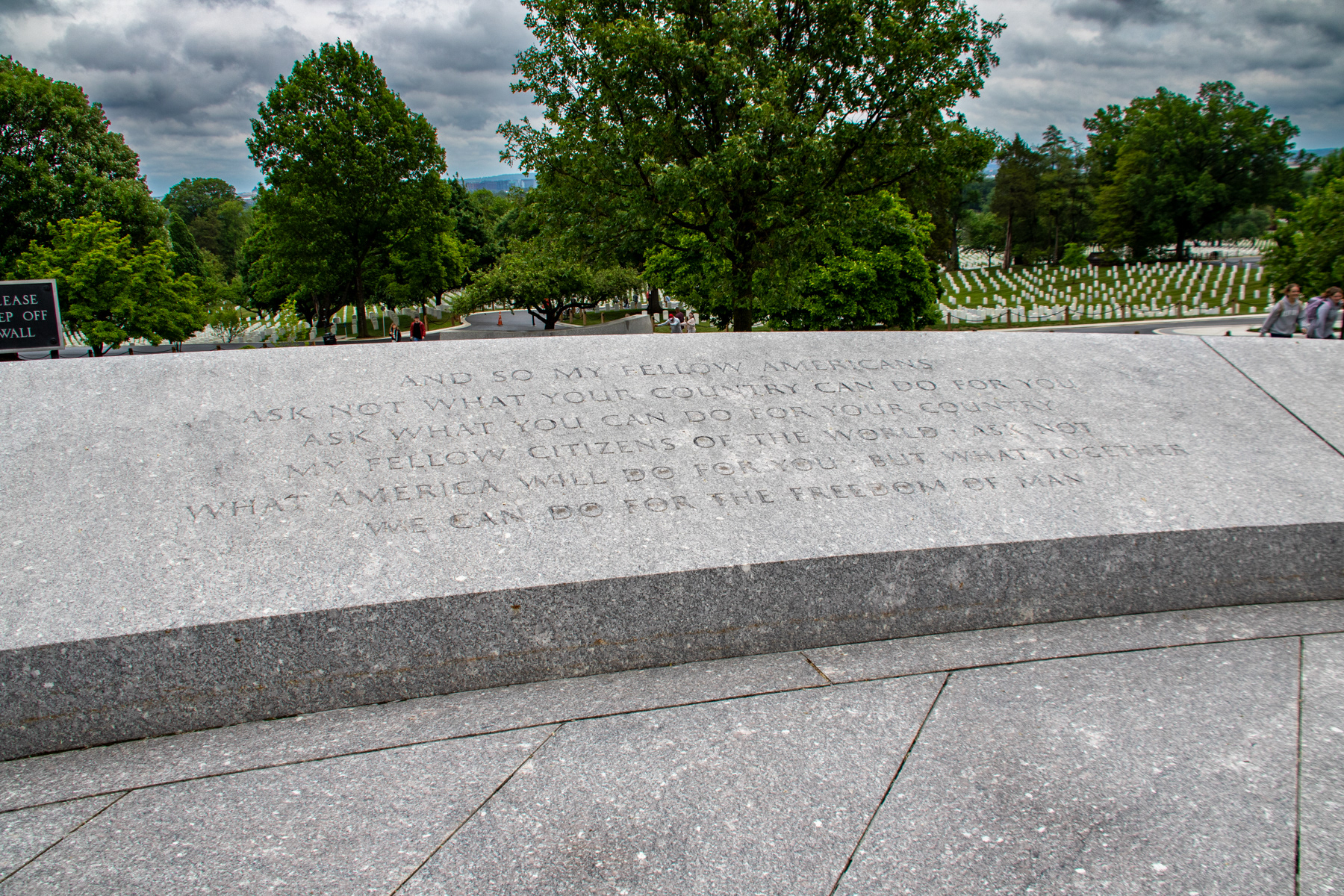 From President Kennedy's Inaugural Address