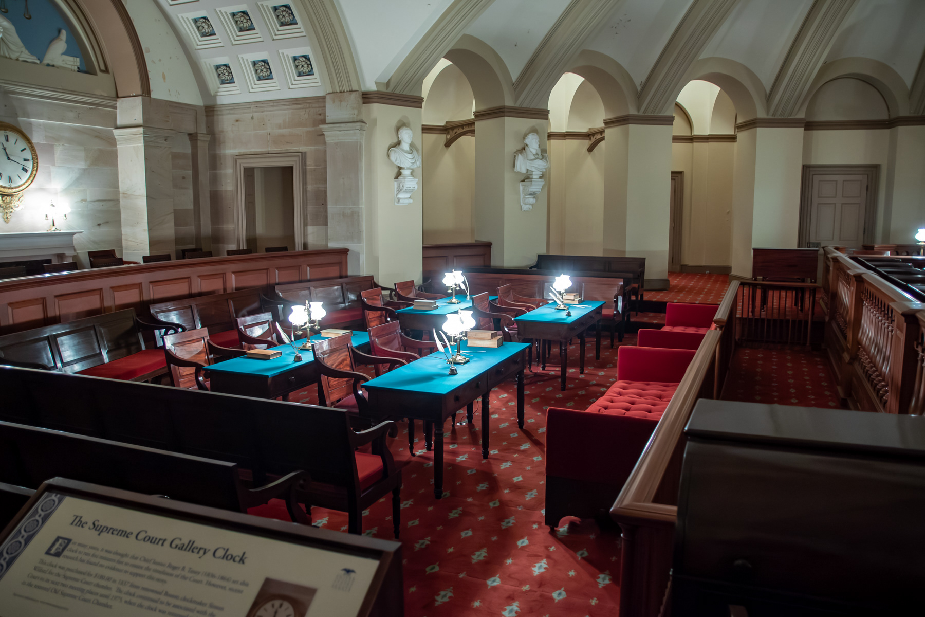 First US Supreme Court Chambers is US Capitol