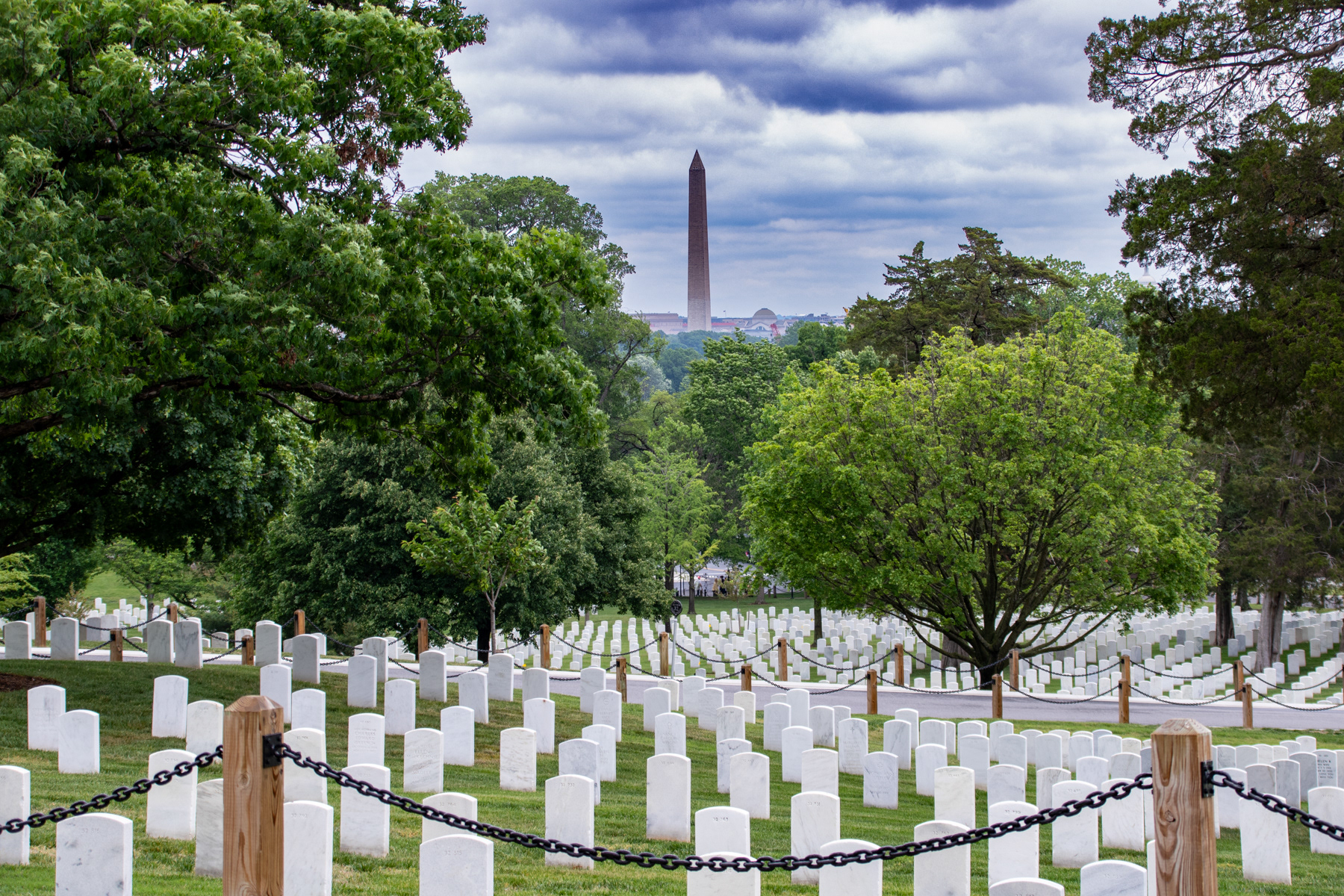 Washington Monument for Arlington National Cemetery