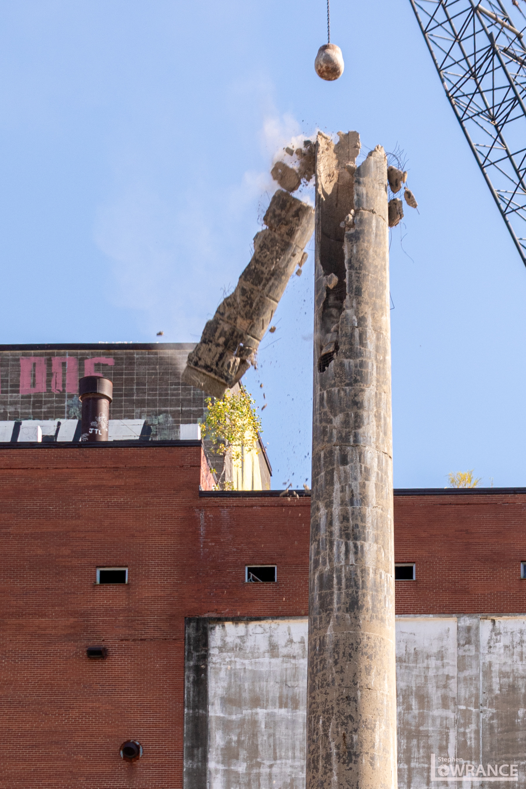 Smokestack Demolition