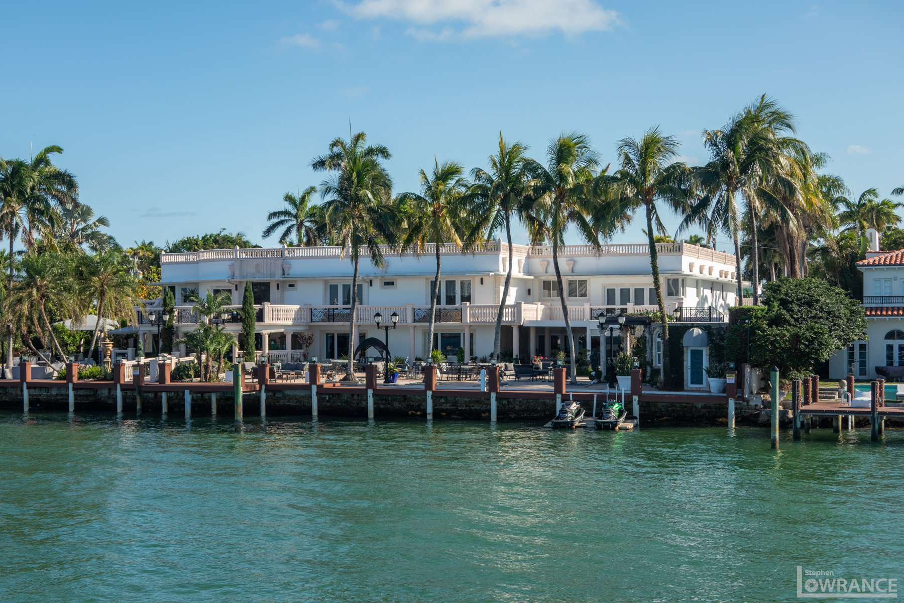 Former home of Celia Cruz the Queen of Salsa from Cuba on Star Island