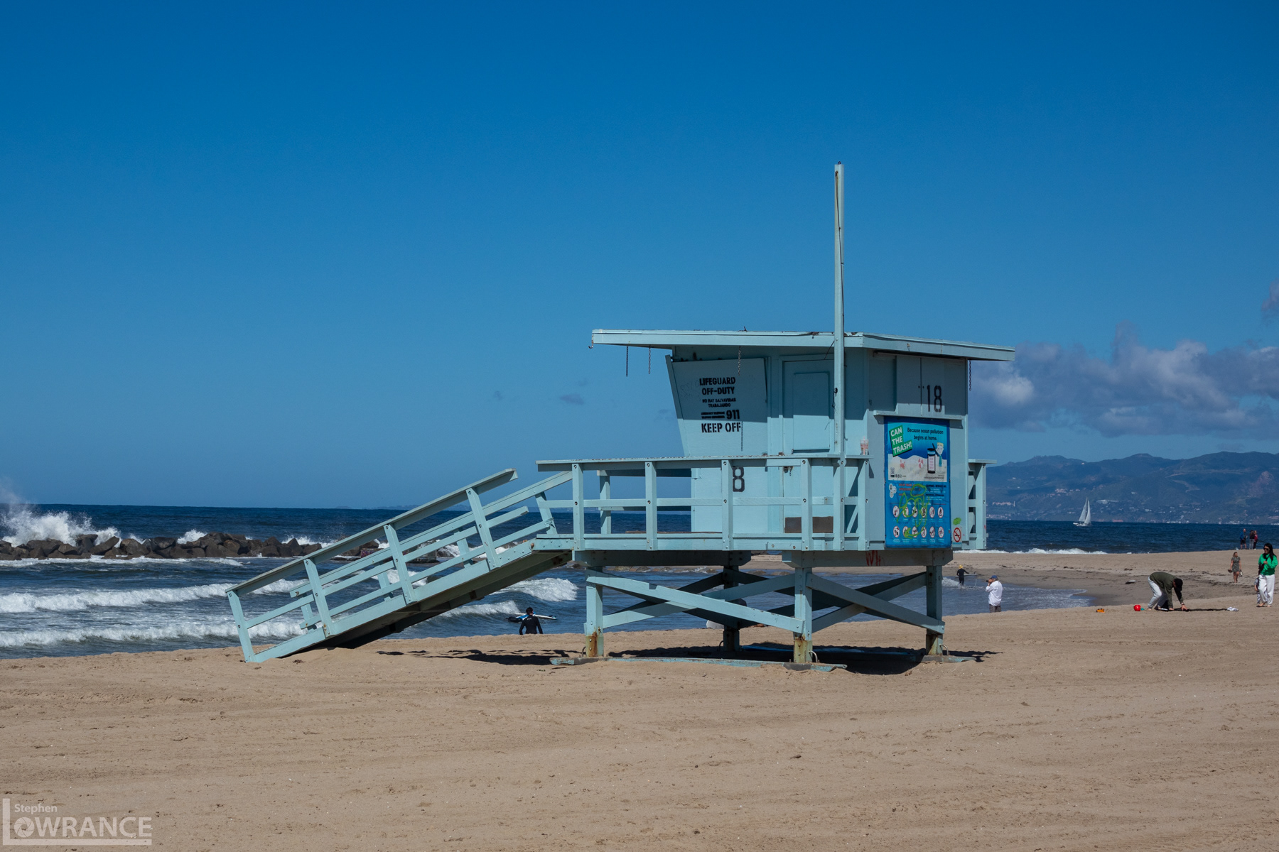 Lifeguard Station on Venice Beach