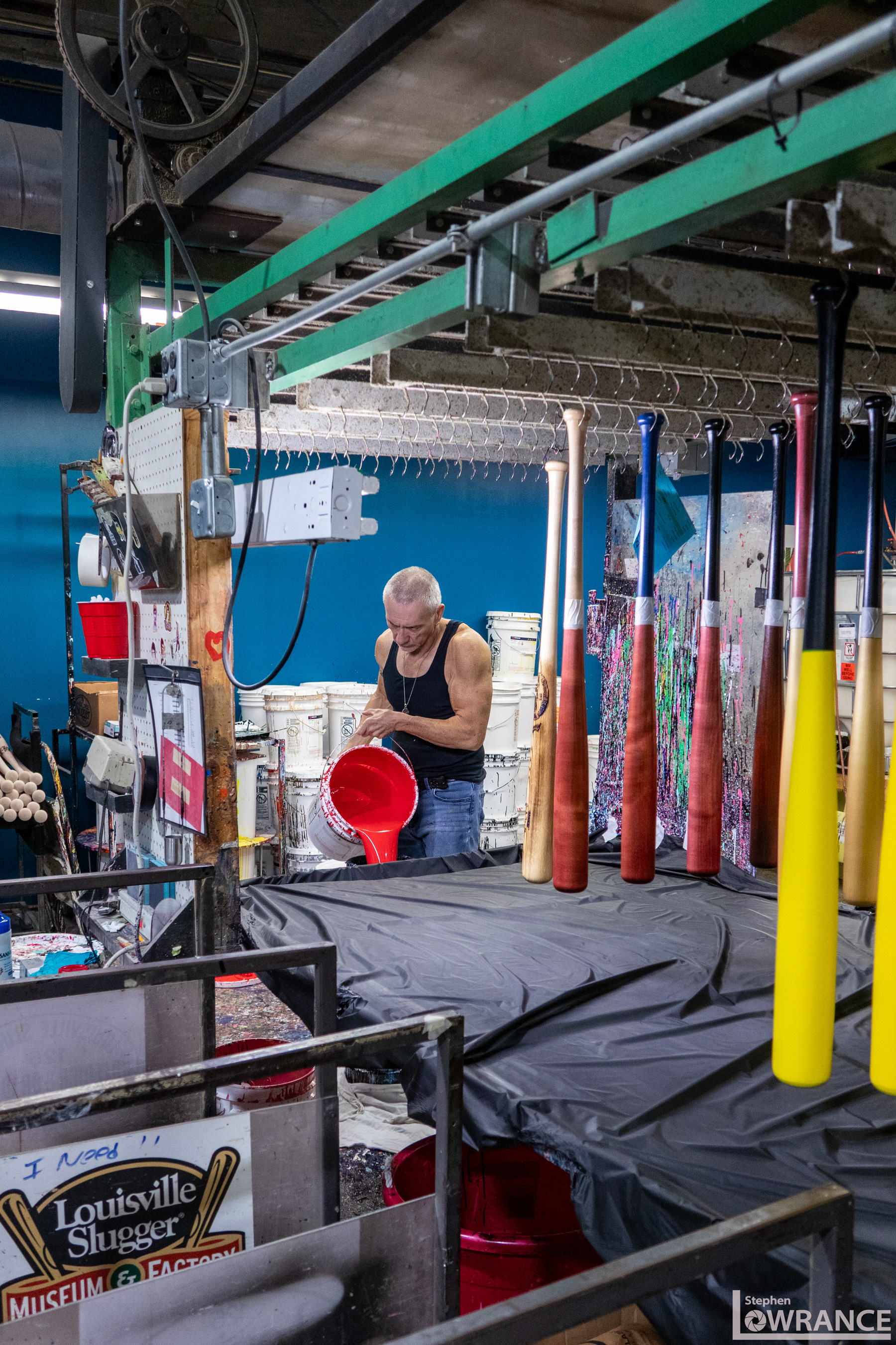 Mixing Paint to Spray