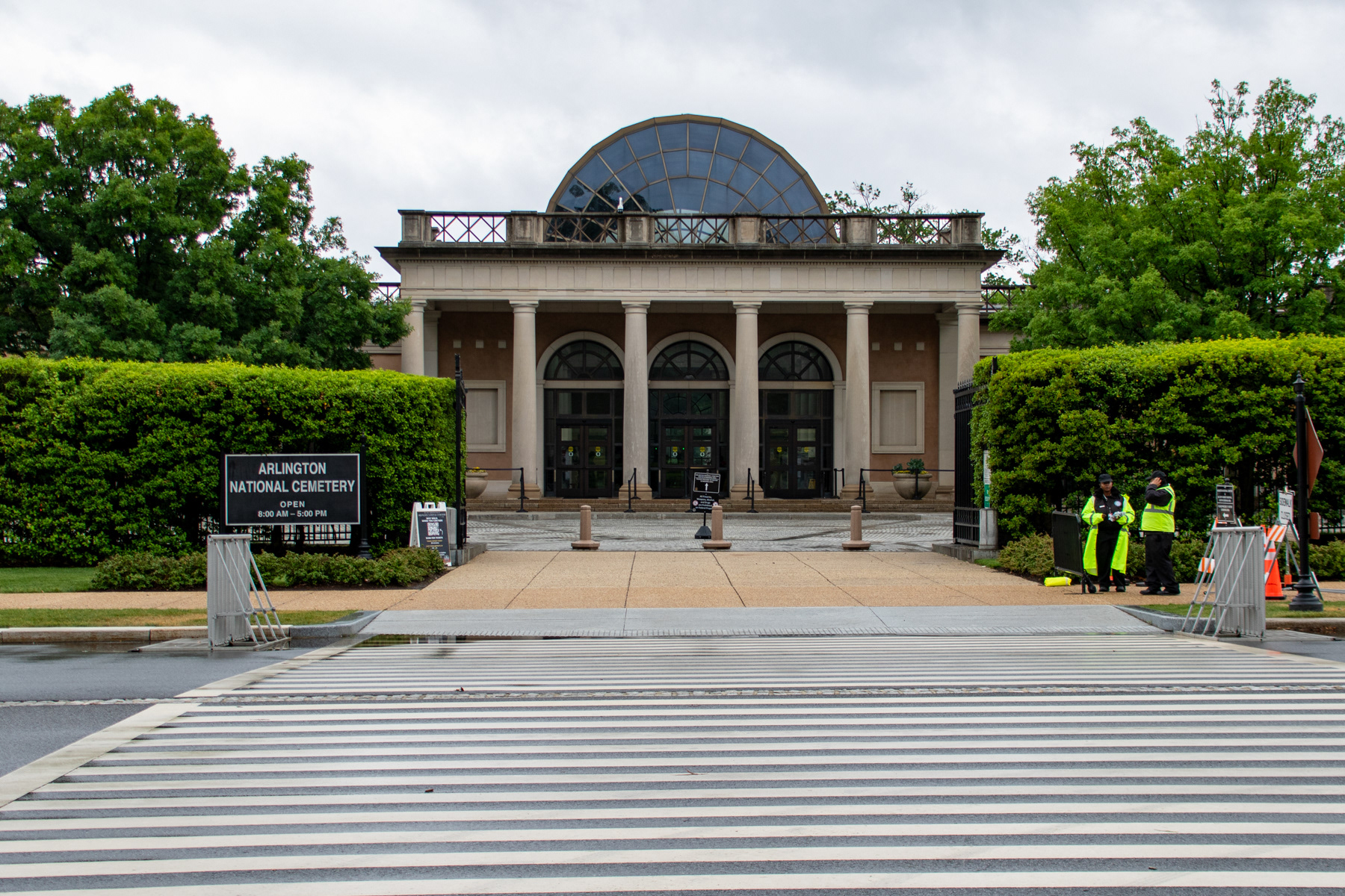 Entrance to Arlington National Cemetery