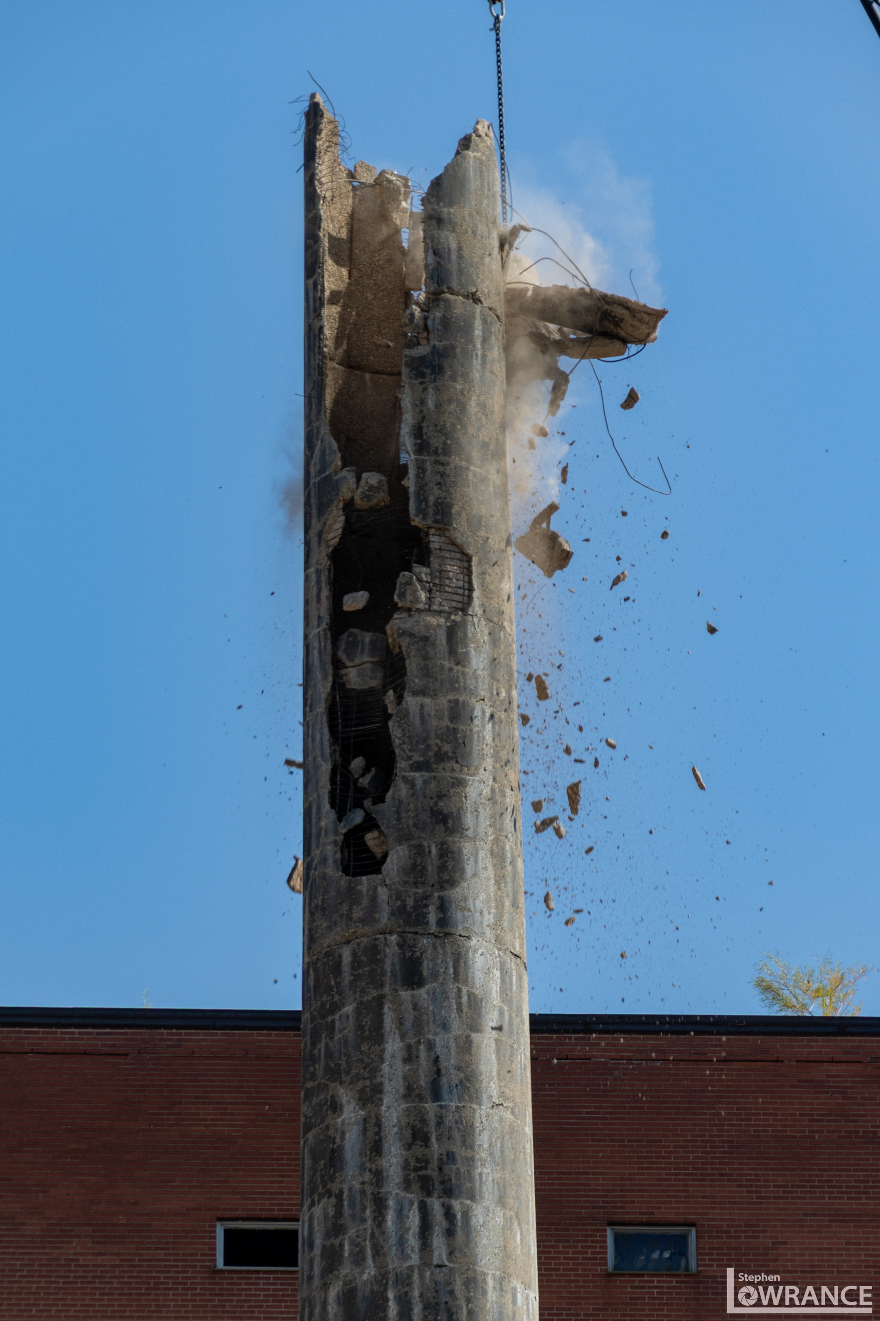 Smokestack Demolition