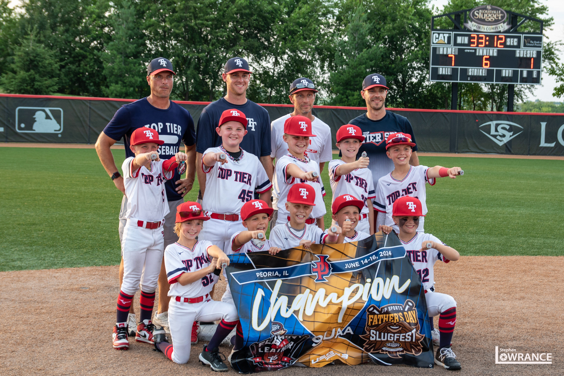 Players and coaches.