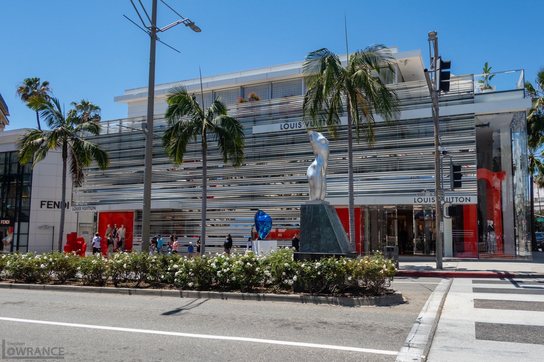 Louis Vuiton on Rodeo Drive