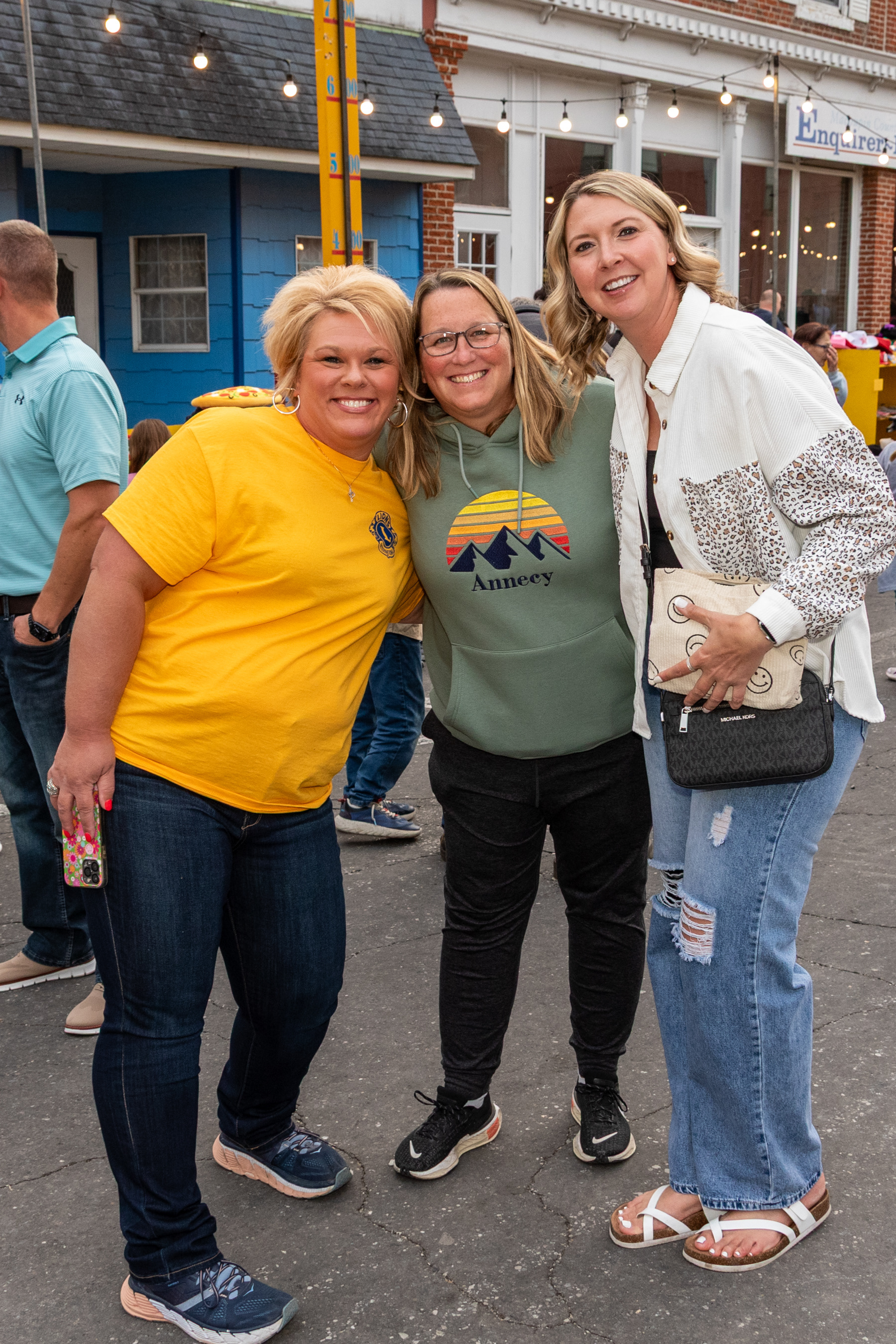Sarah, Michelle, Hannah