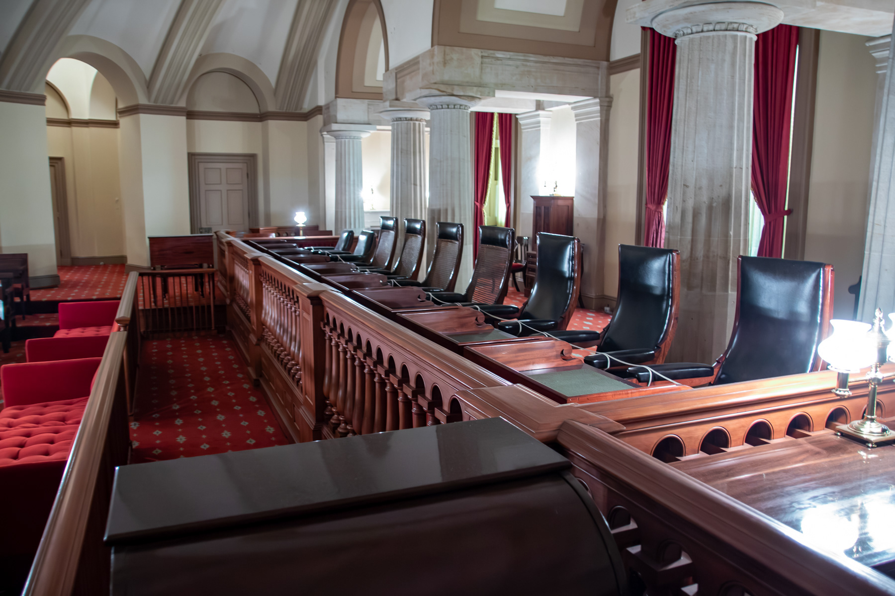 First US Supreme Court Bench in US Capitol