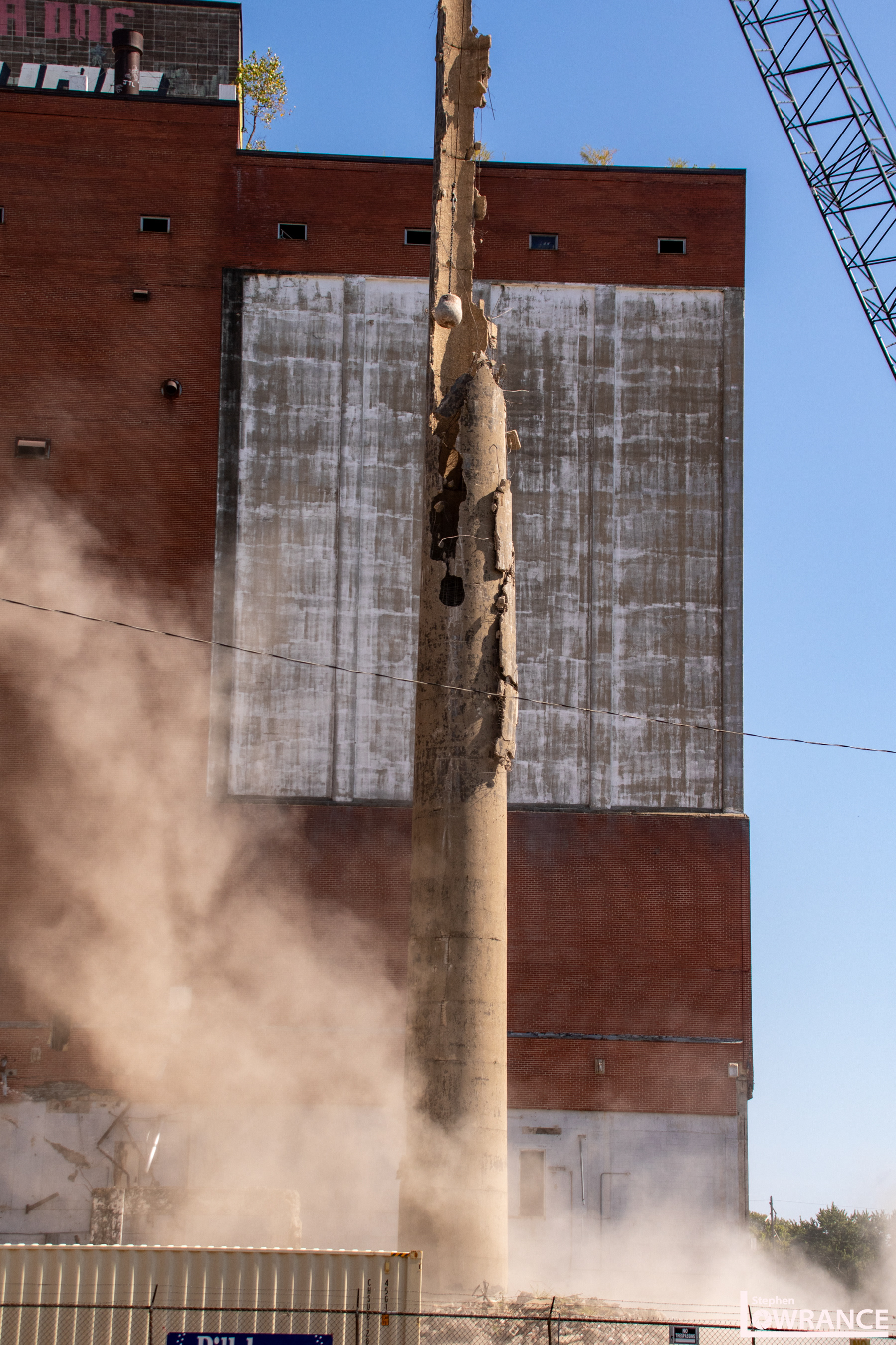 Smokestack Demolition