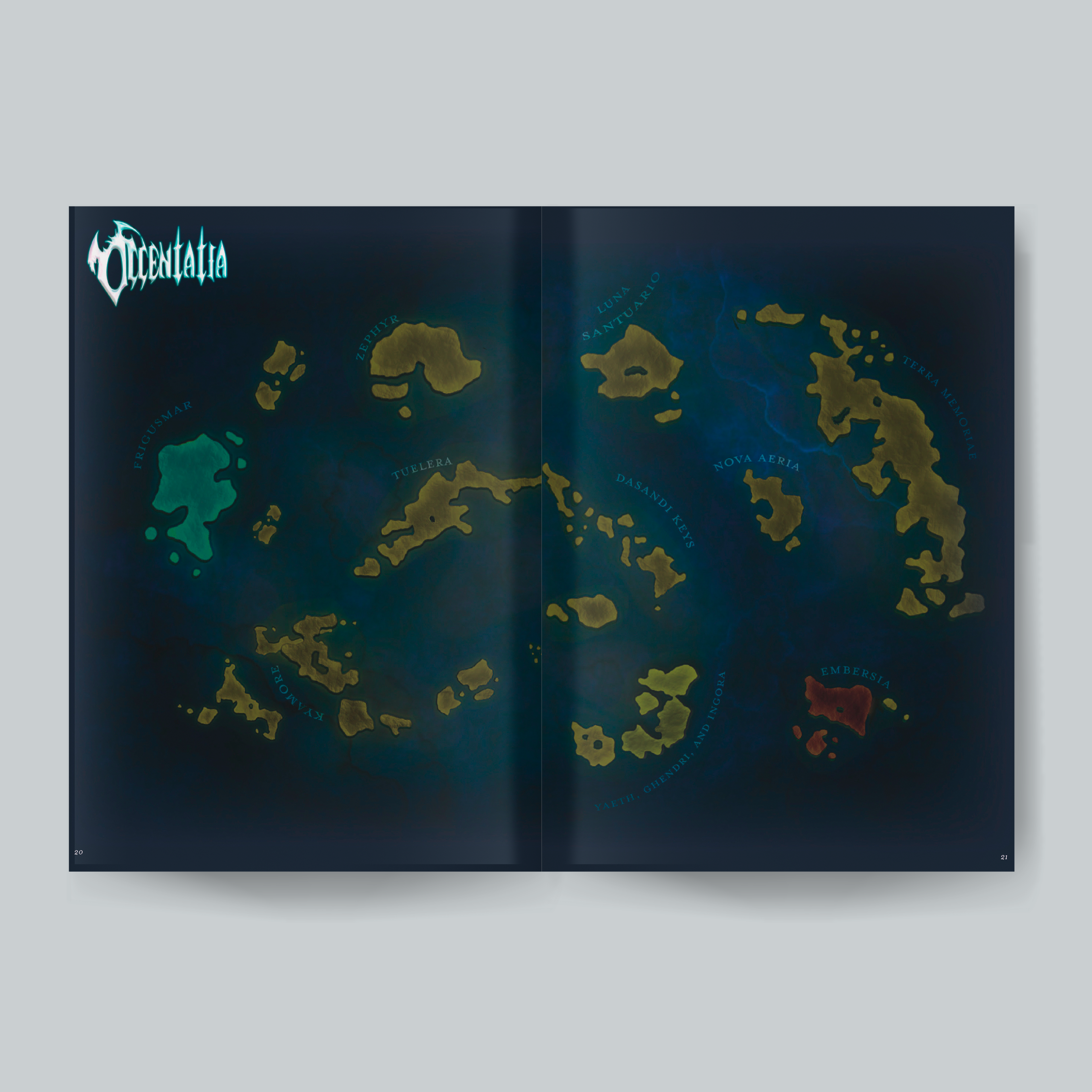 Art guide book for game concept