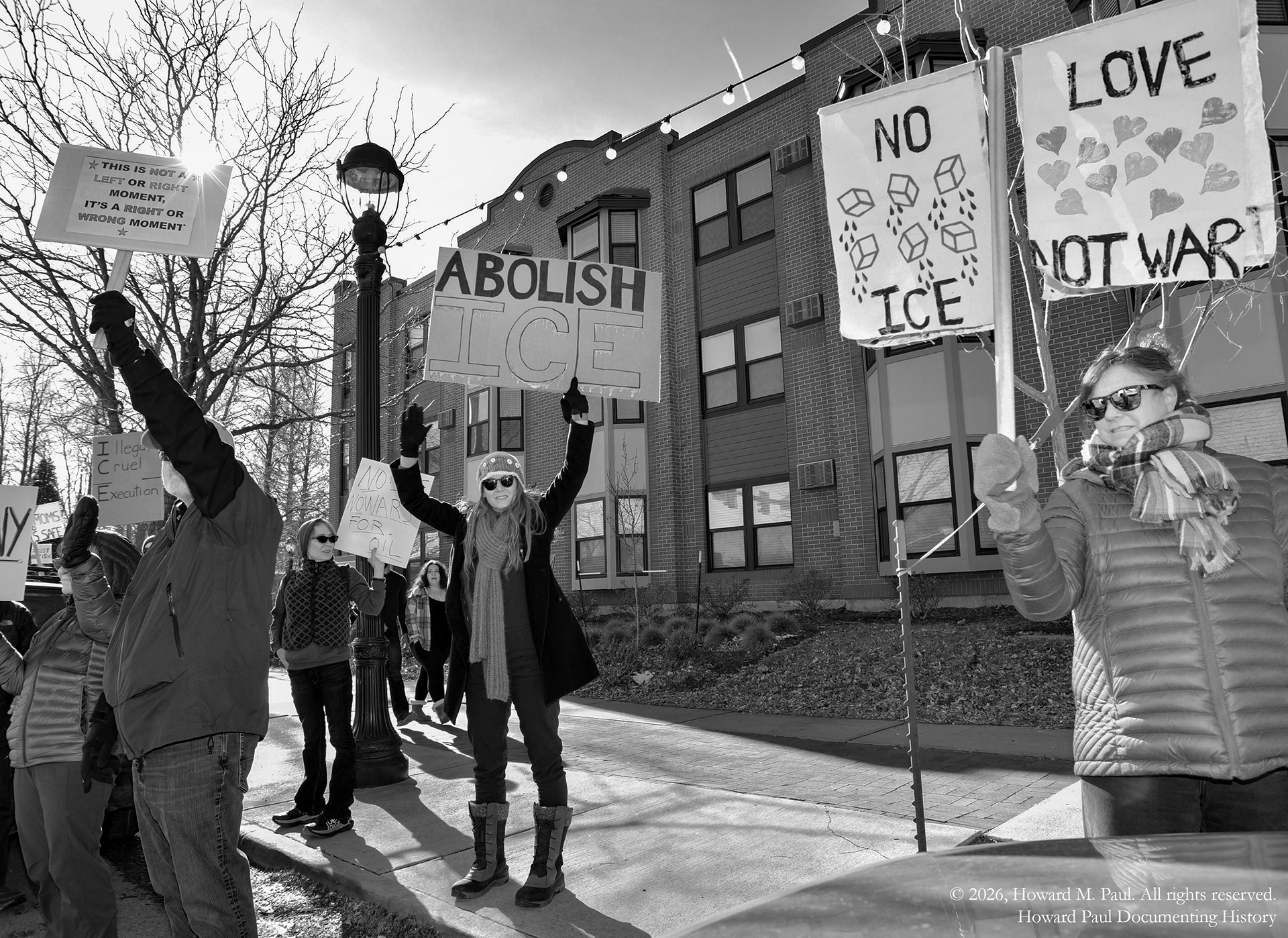 50501 rally, Longmont, Colo.