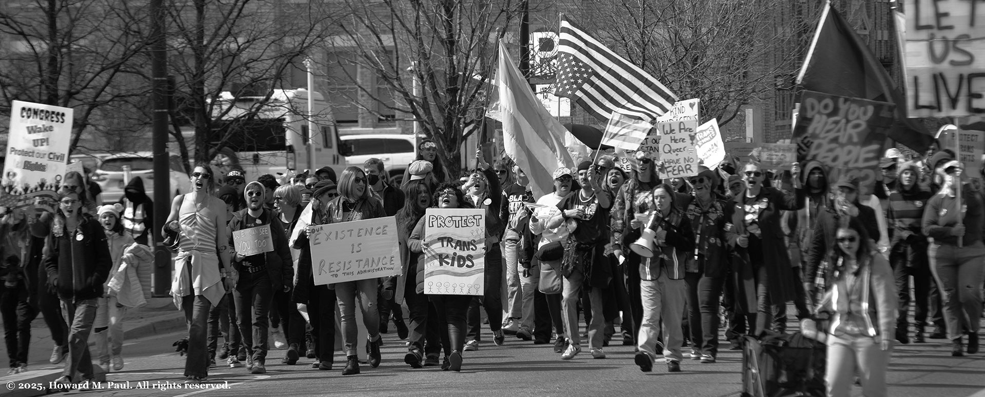 Trans Rights rally, Denver, Colorado
