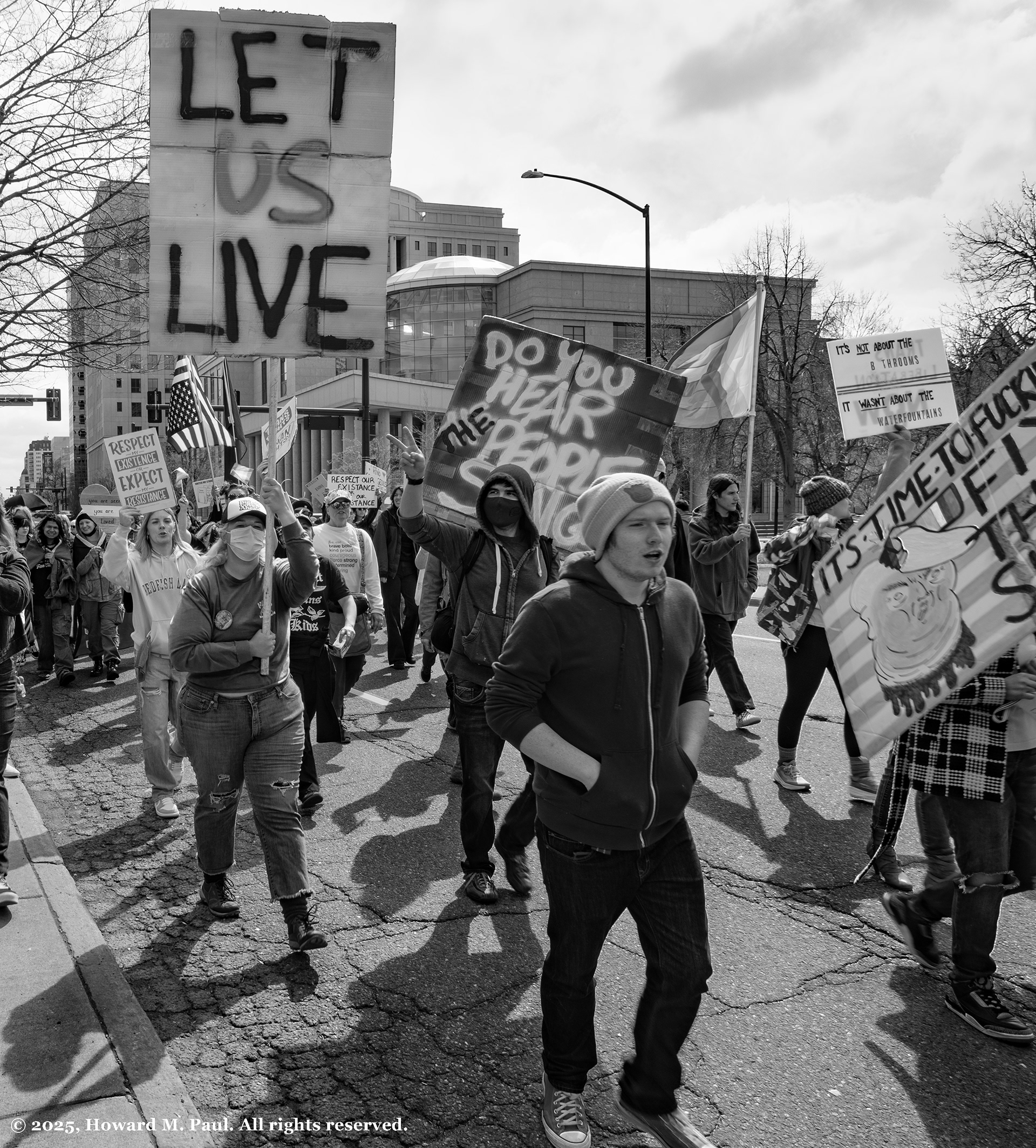 Trans Rights rally, Denver, Colorado