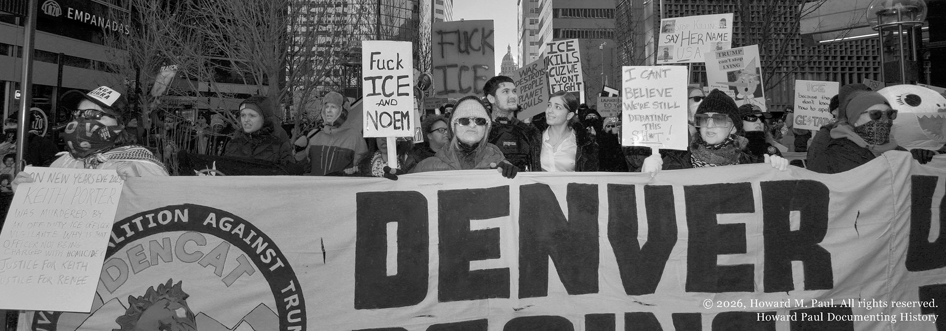 One Year is Enough Rally, Denver, Colo.