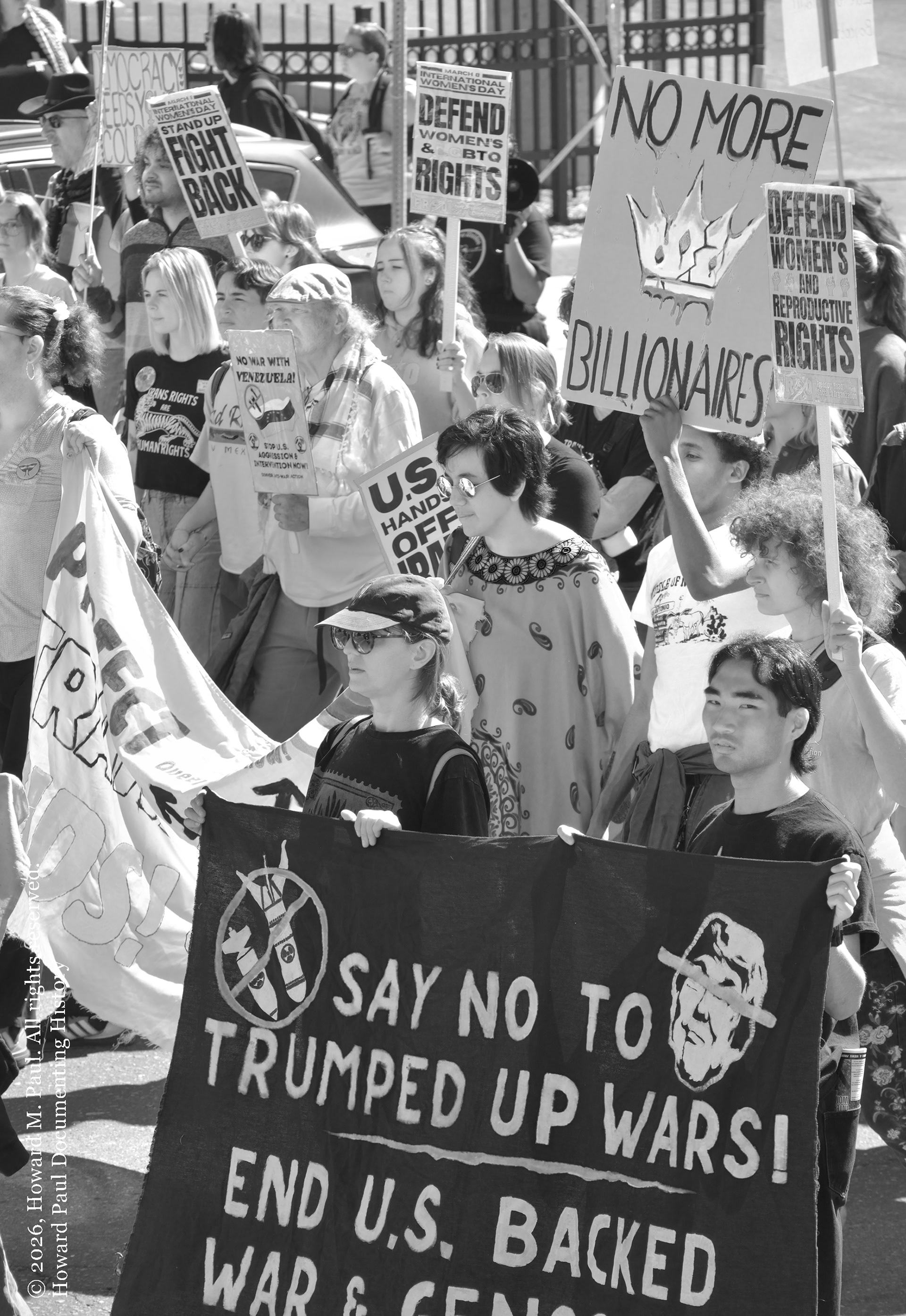 International Women's' Day rally 2026, Denver, Colo.