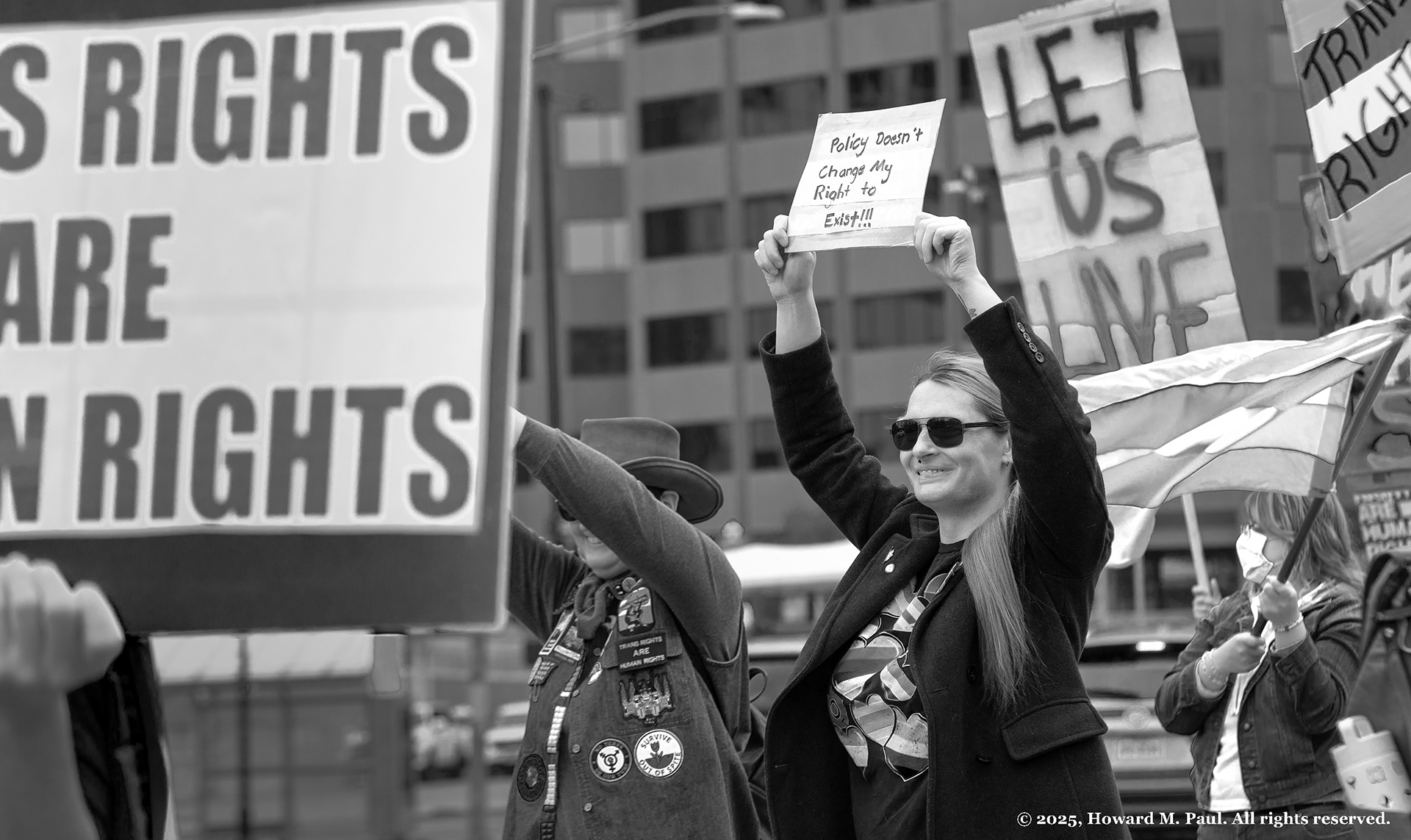 Trans Rights rally, Denver, Colorado