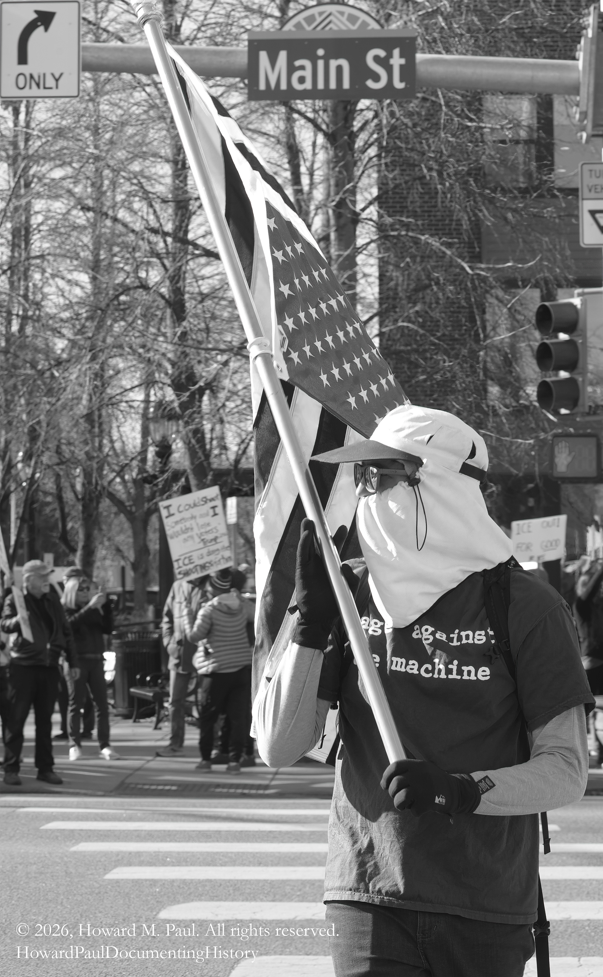 50501 rally, Longmont, Colo.