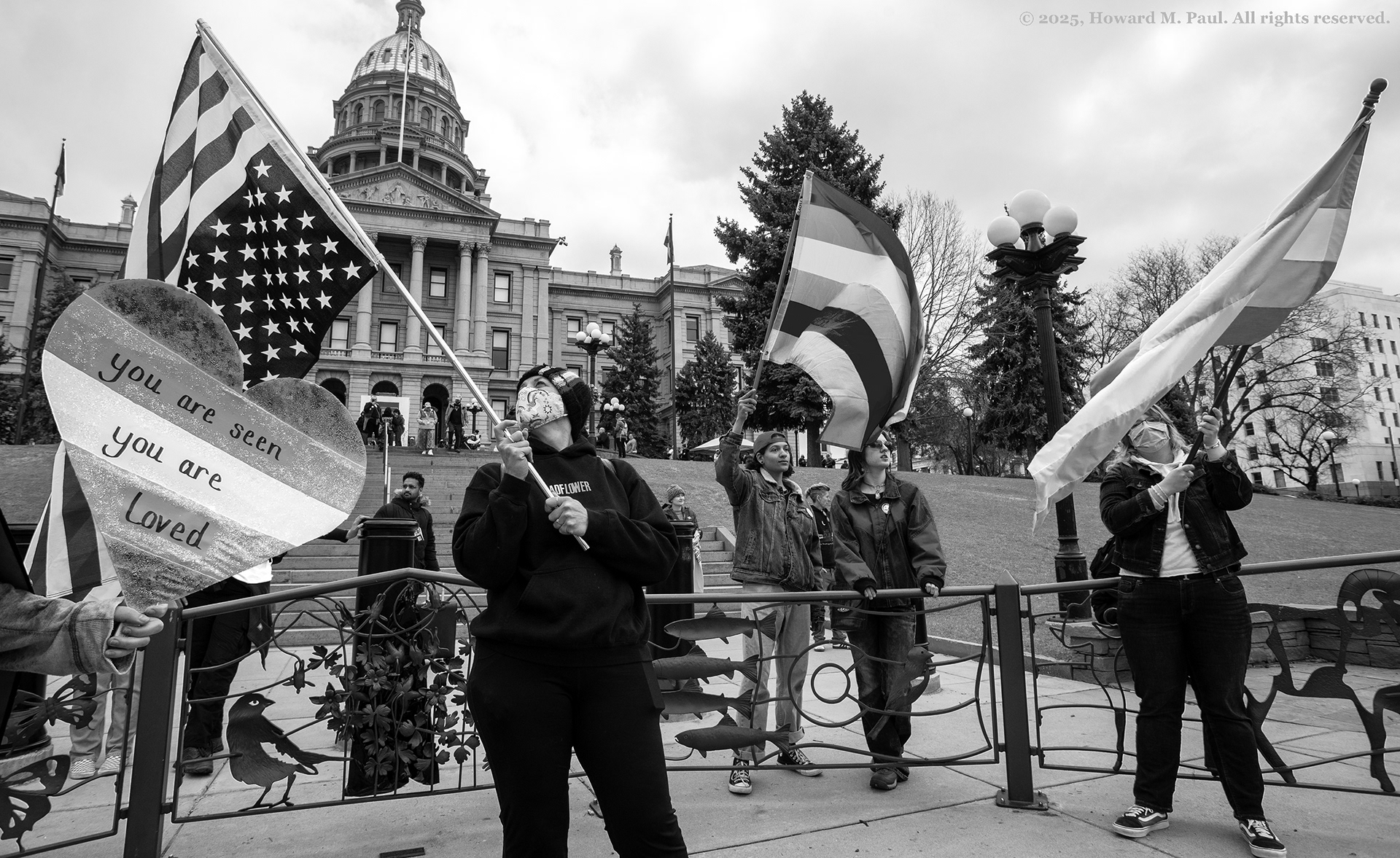 Trans Rights rally, Denver, Colorado