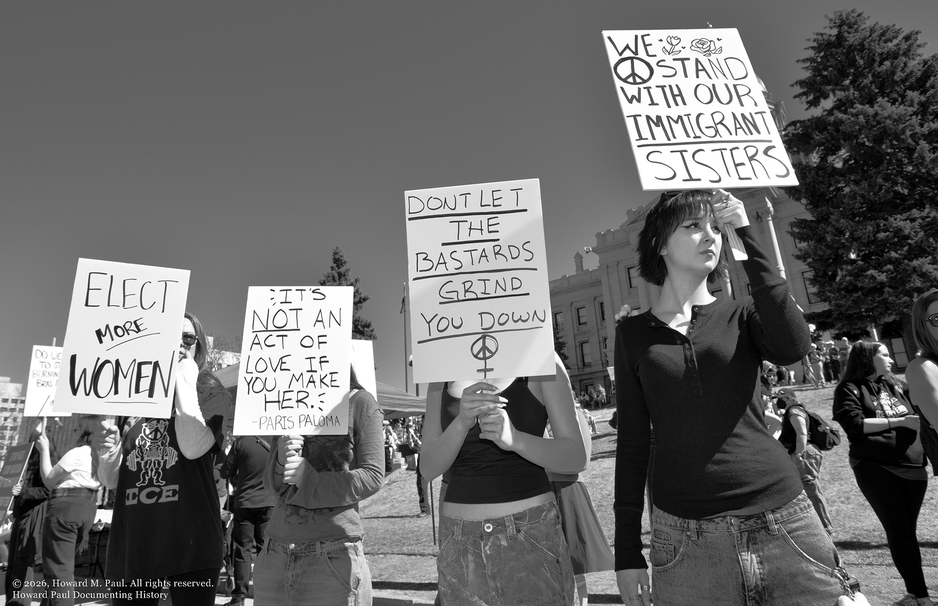 International Women's' Day rally 2026, Denver, Colo..
