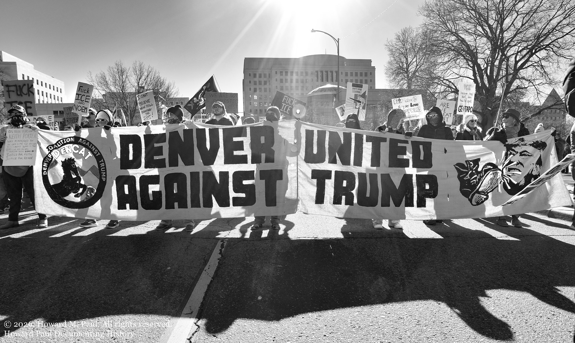 One Year is Enough Rally, Denver, Colo.
