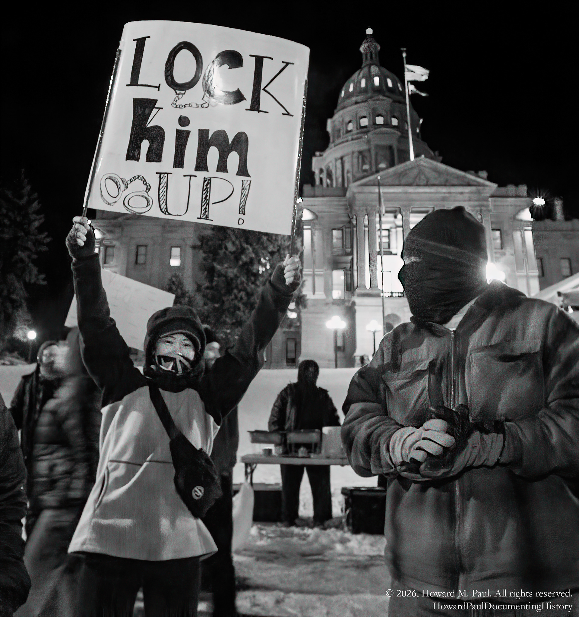 ICE shooting protest, Colorado Capitol