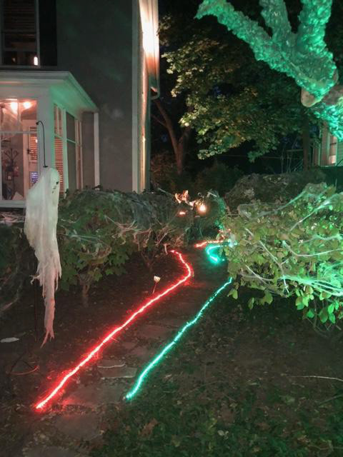 The end of the Haunted Path