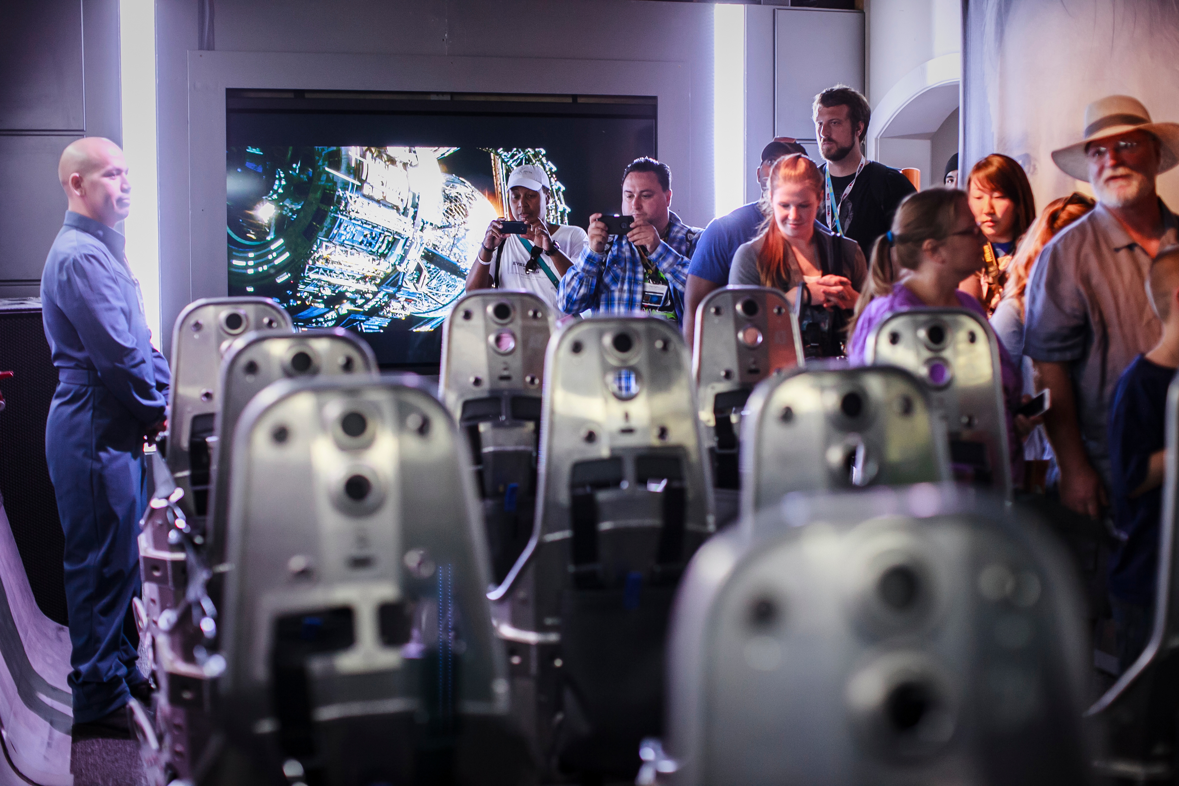 Ender's Game Experience shuttle launch