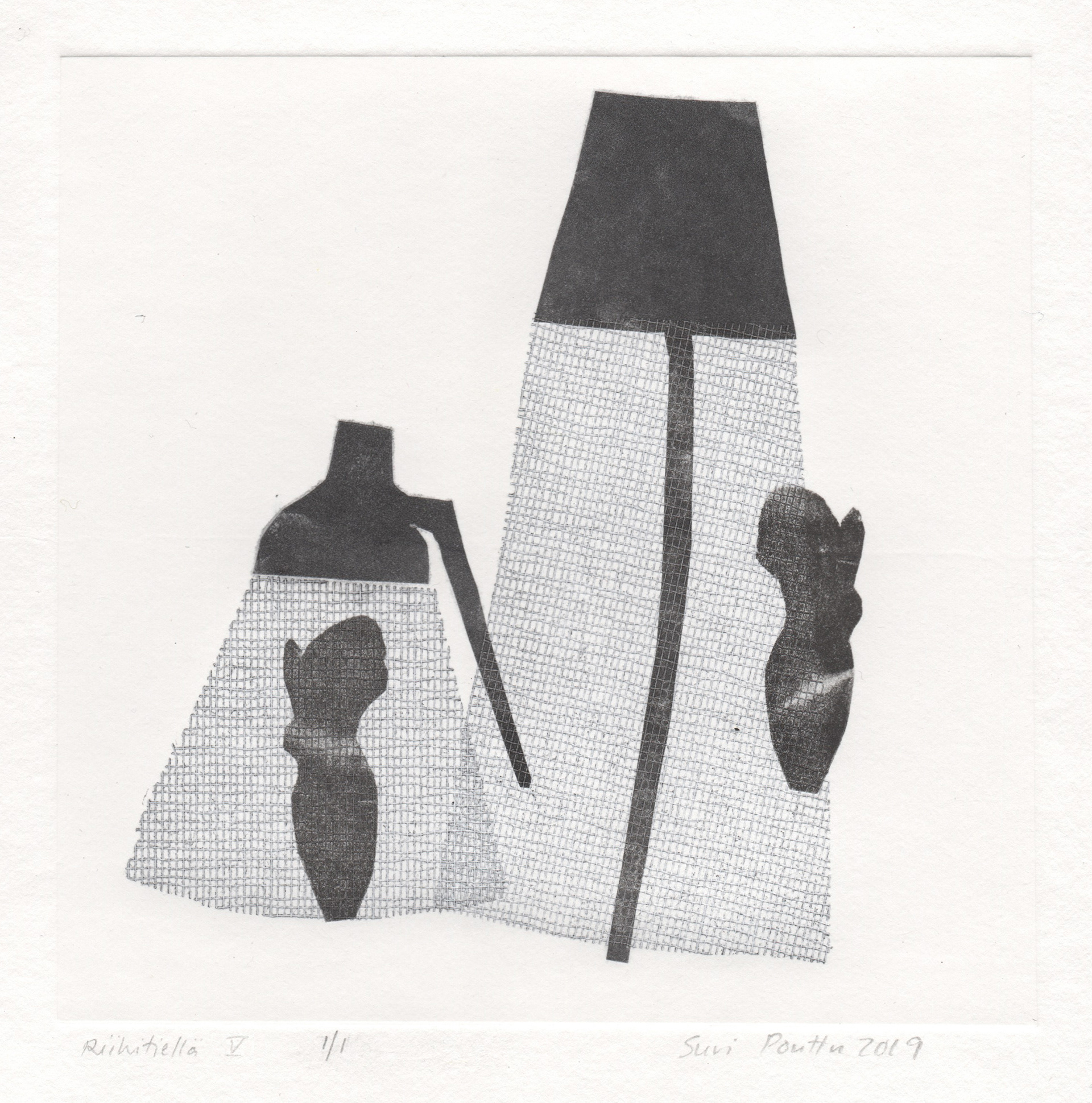 Riihitiellä V 16x 16 cm 2019 SOLD