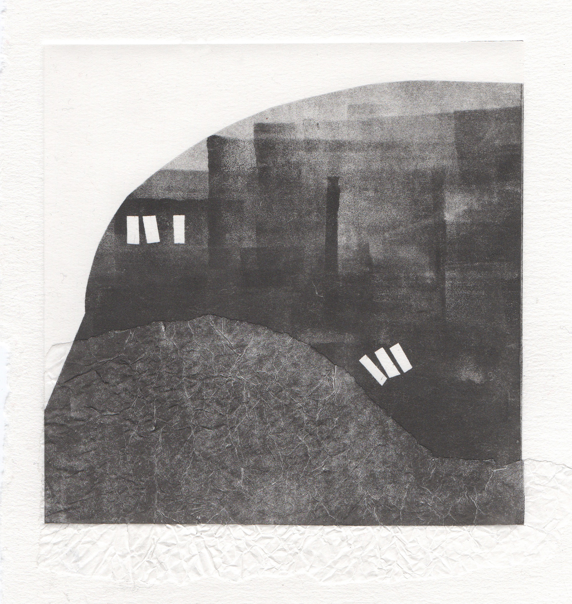 Tako - Monotype 14 x 14 cm