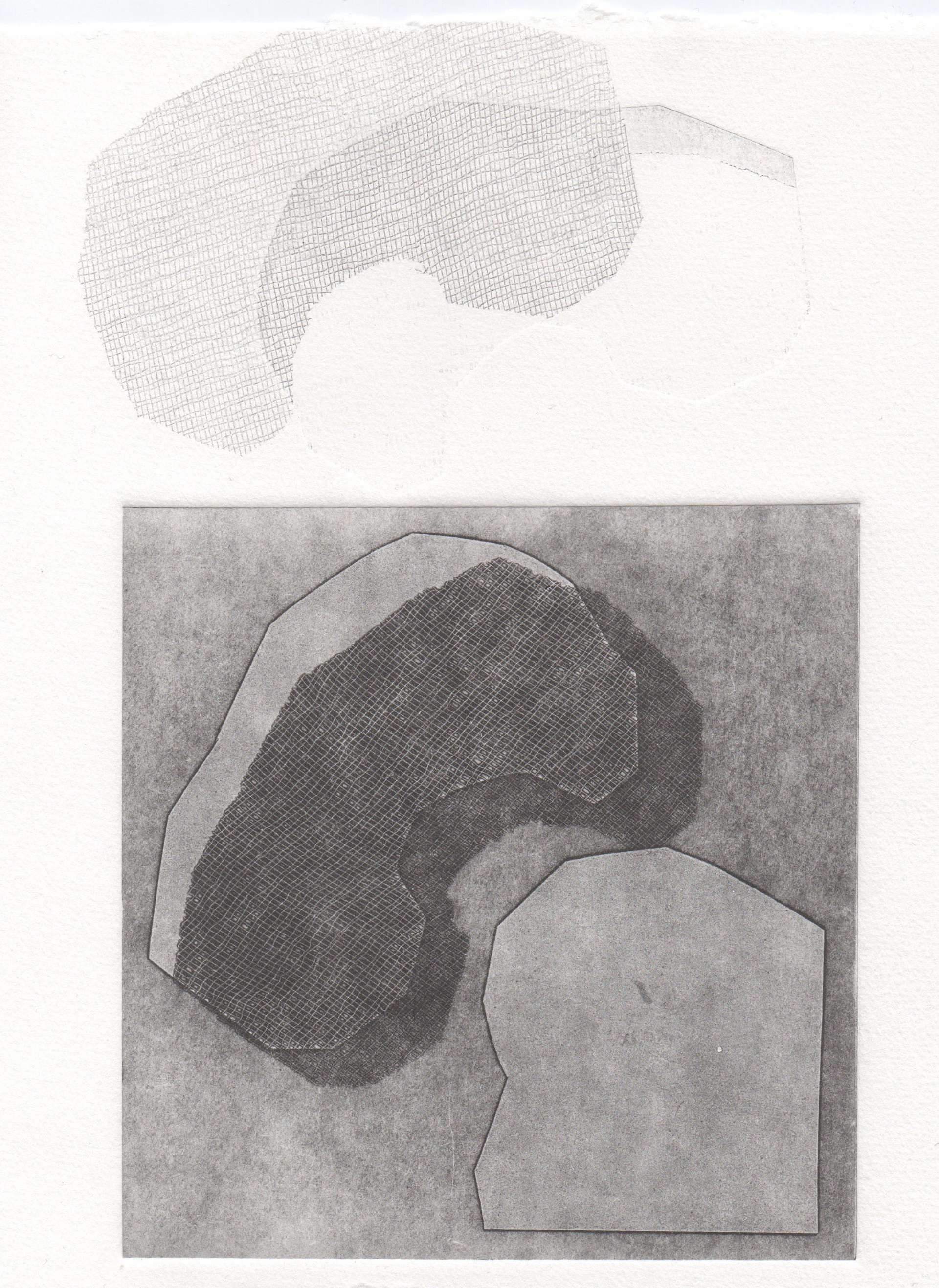 Caring - Monotype 14 x 21 cm