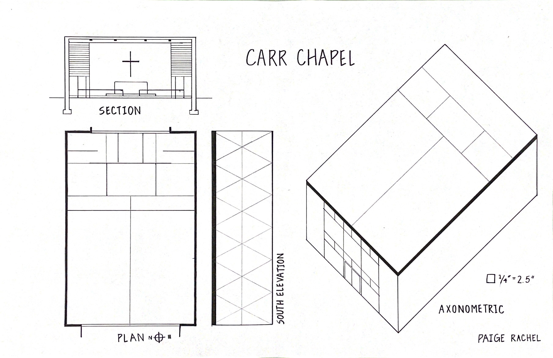 Carr Chapel Geomerty