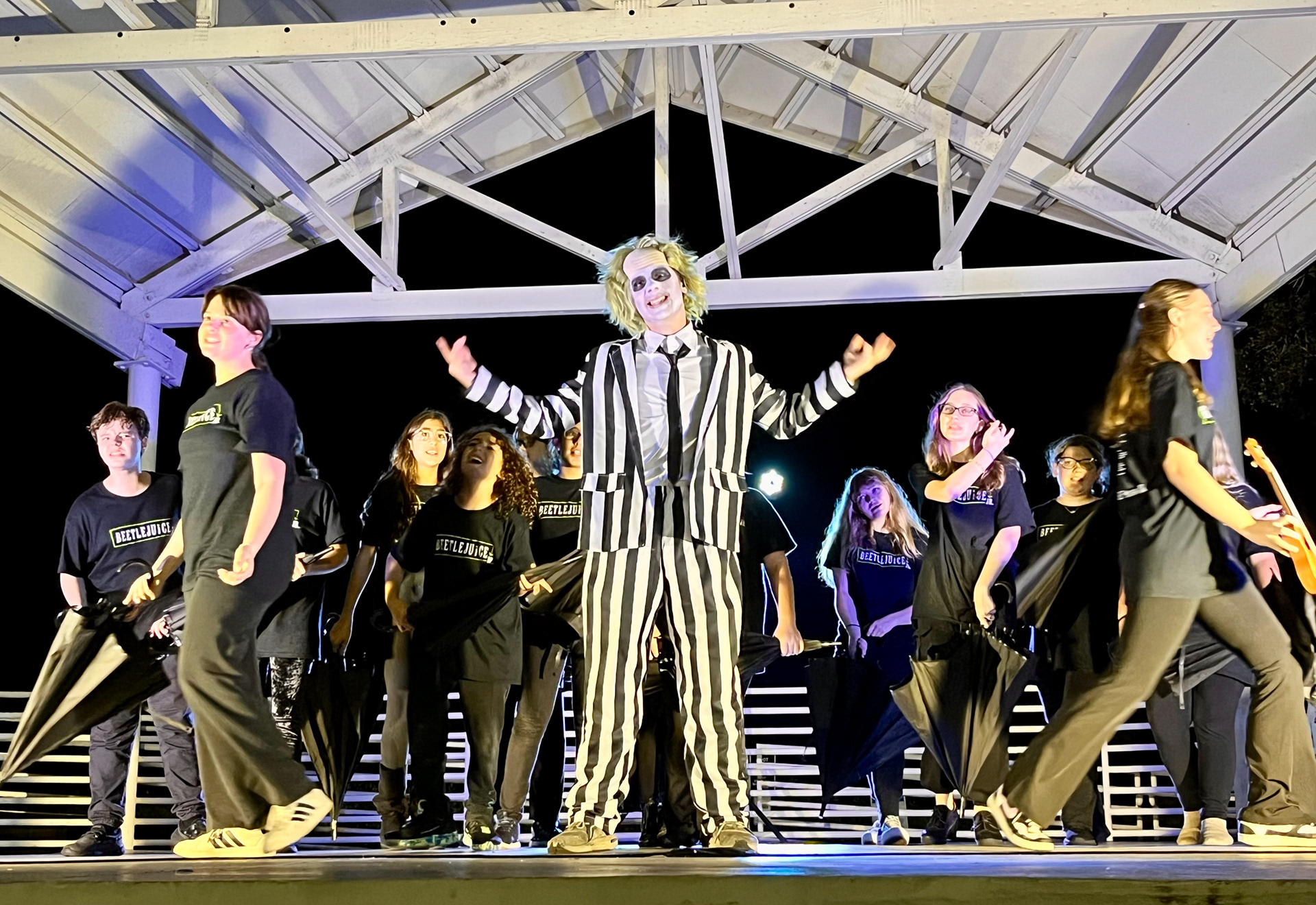 Beetlejuice Jr at Talent Show