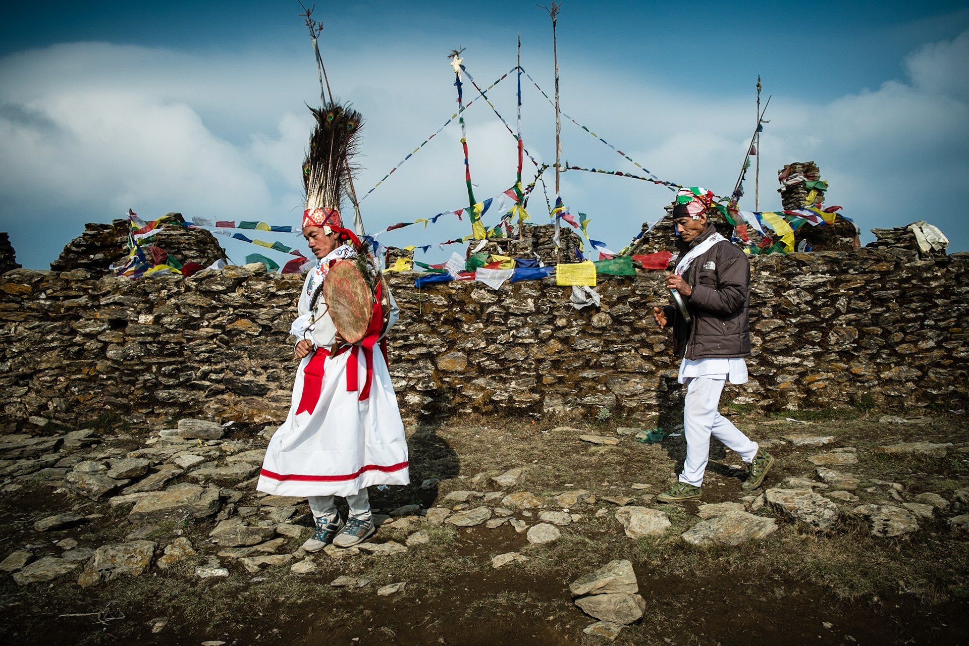 Hindu shaman. Sailung, Ramechapp District, Nepal