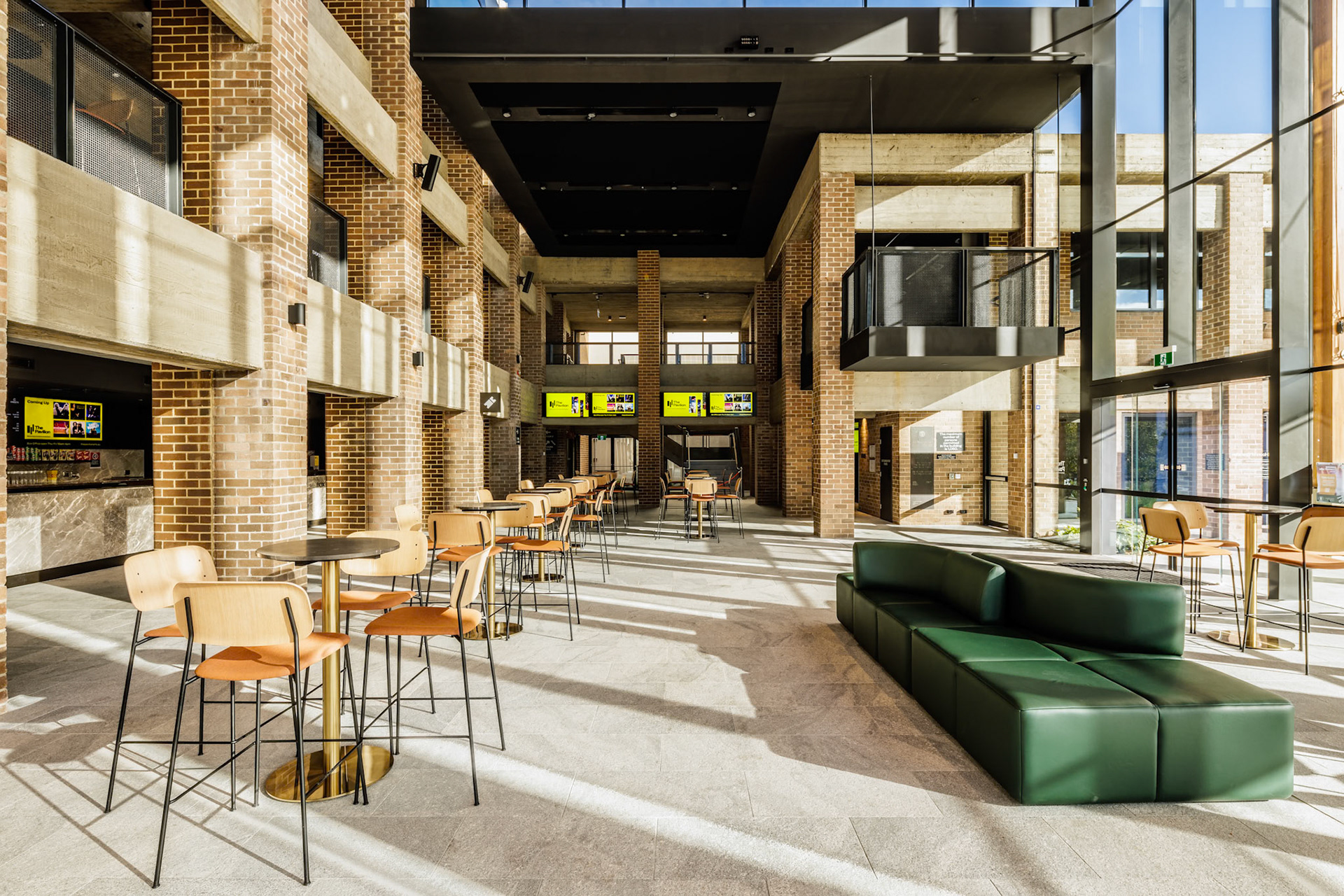 The Pavilion- Sutherland Council. Designed by Chrofi & NBRS Architecture