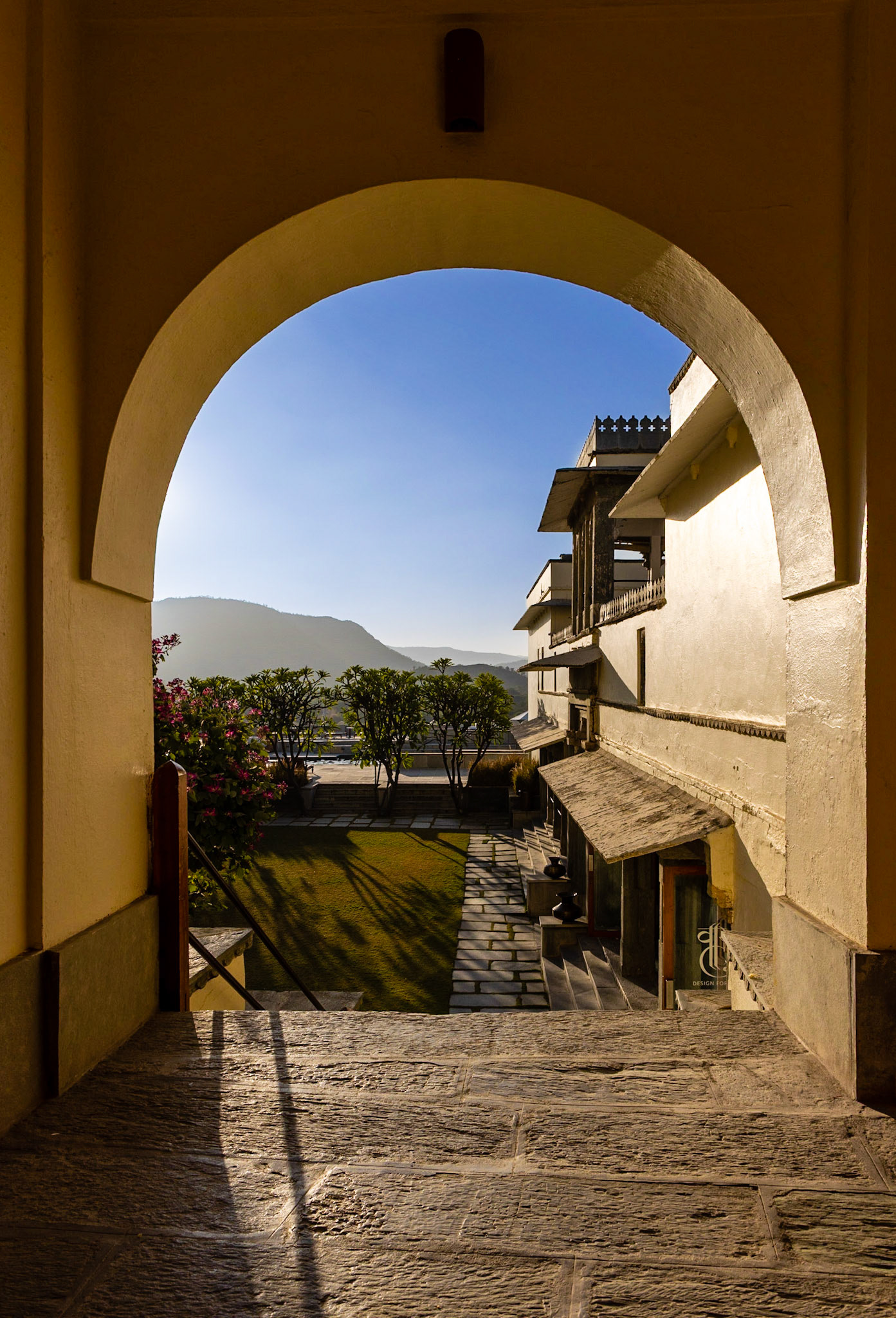 Raas Devigarh Hotel. Udaipur, India