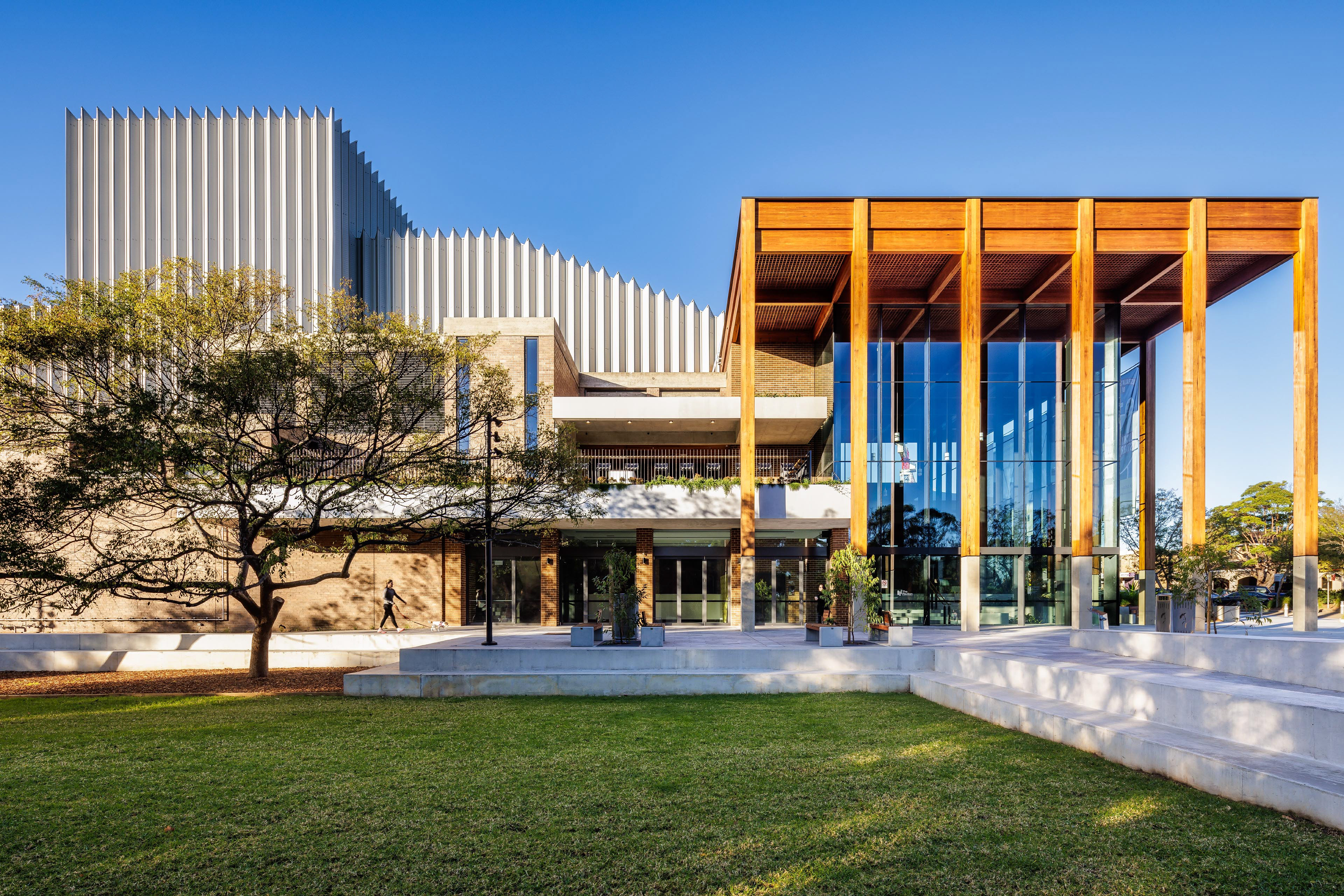 The Pavilion- Sutherland Council. Designed by Chrofi & NBRS Architecture