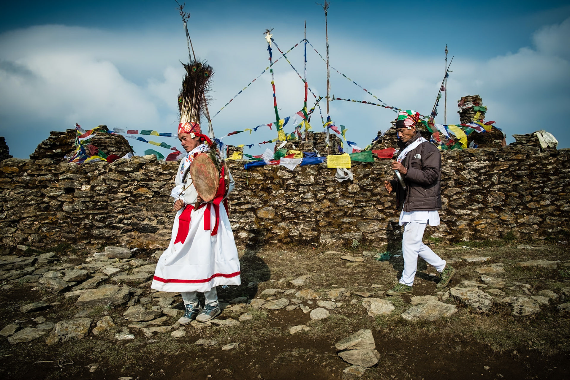 Hindu shaman. Sailung, Ramechapp District, Nepal