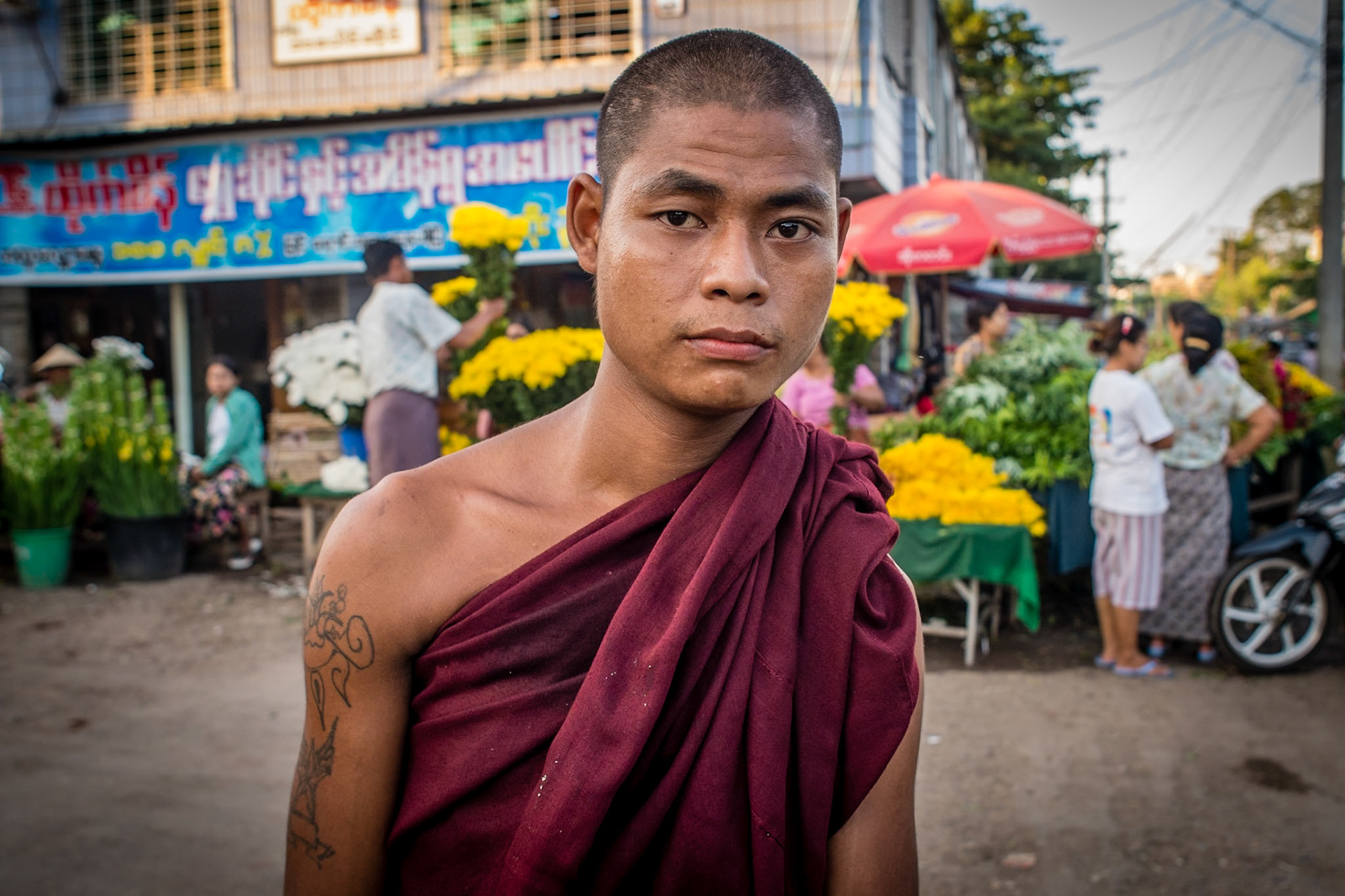Buddhist monk - Myanmar