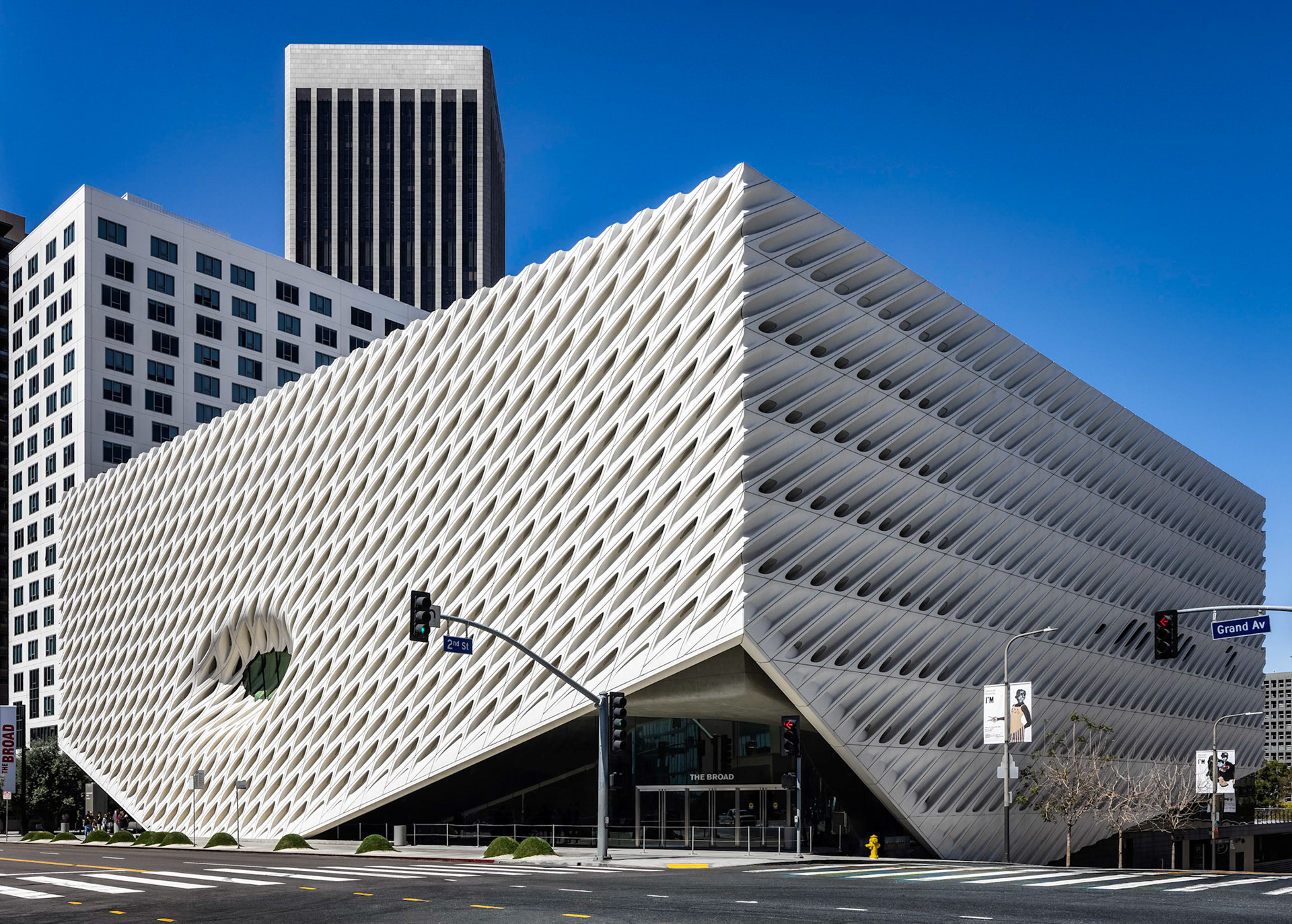 The Broad, Los Angeles designed by Diller Scofidio + Renfro