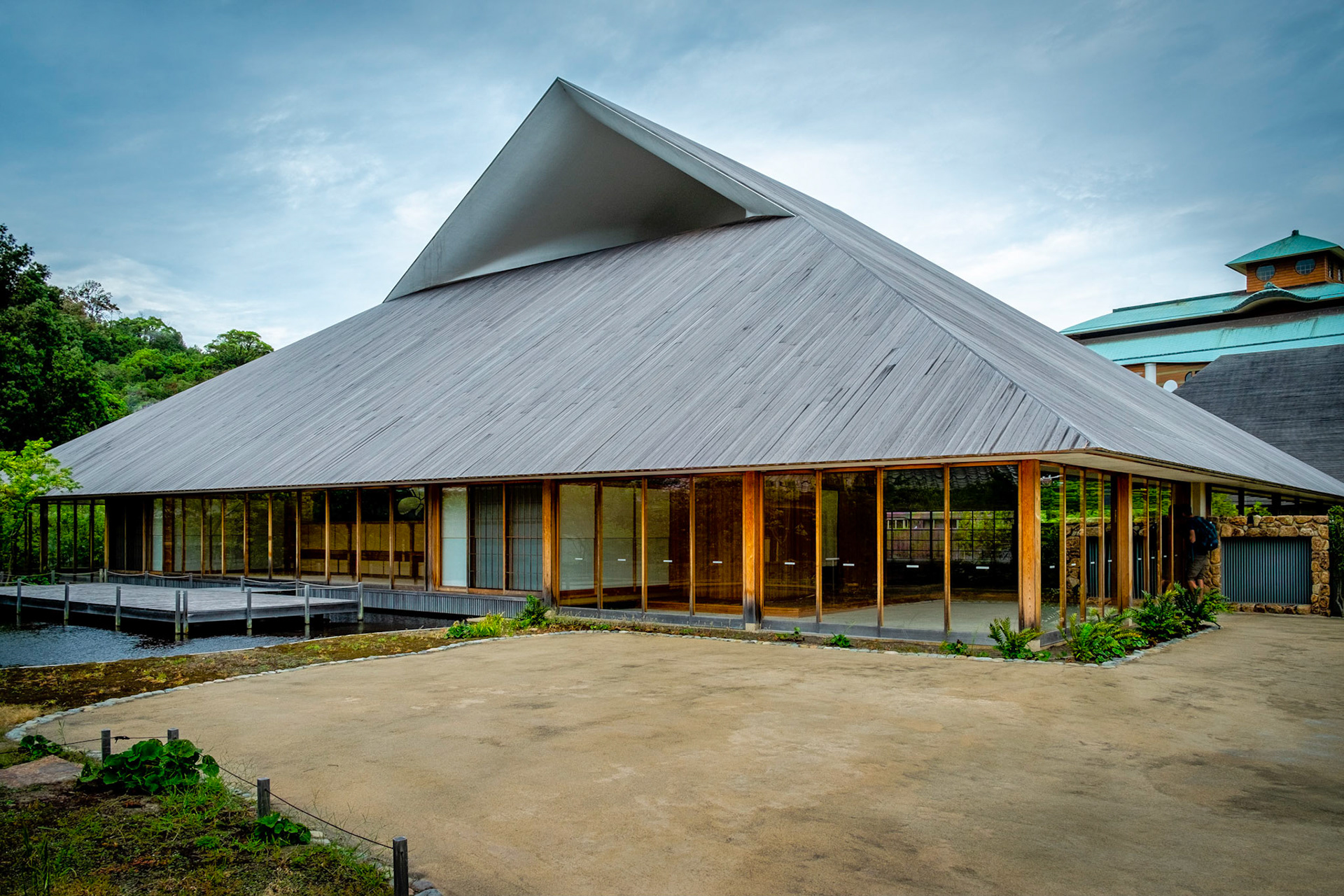 Naoshima Community Hall, Japan -  designed by Hiroshi Sambuichi