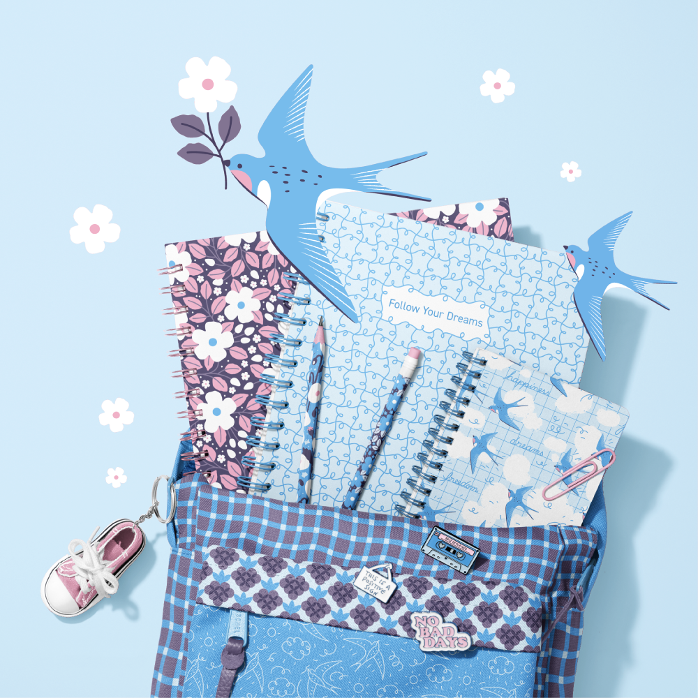 Whispers of Midsummer Collection - Blue Colorway