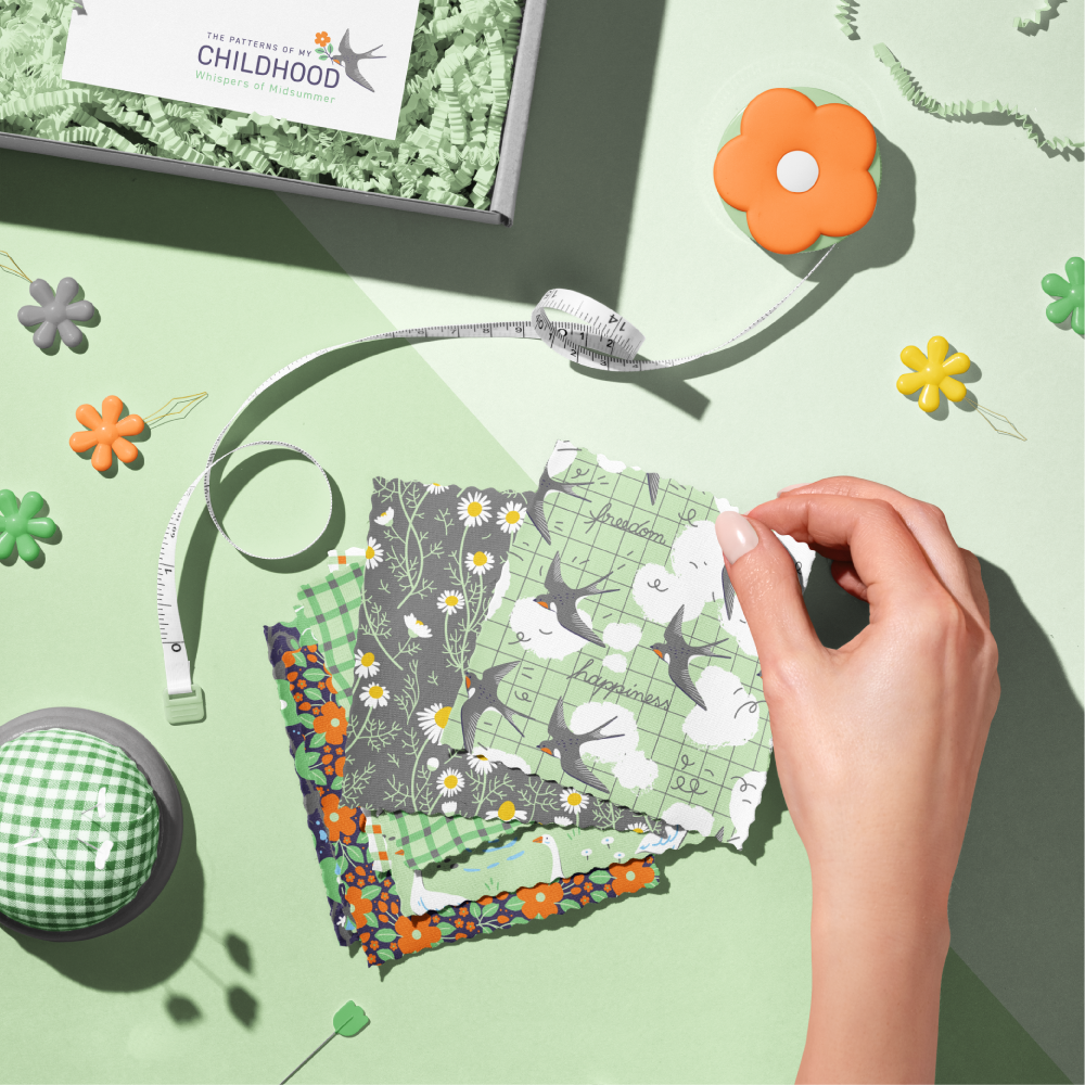 Whispers of Midsummer Collection - Green Colorway